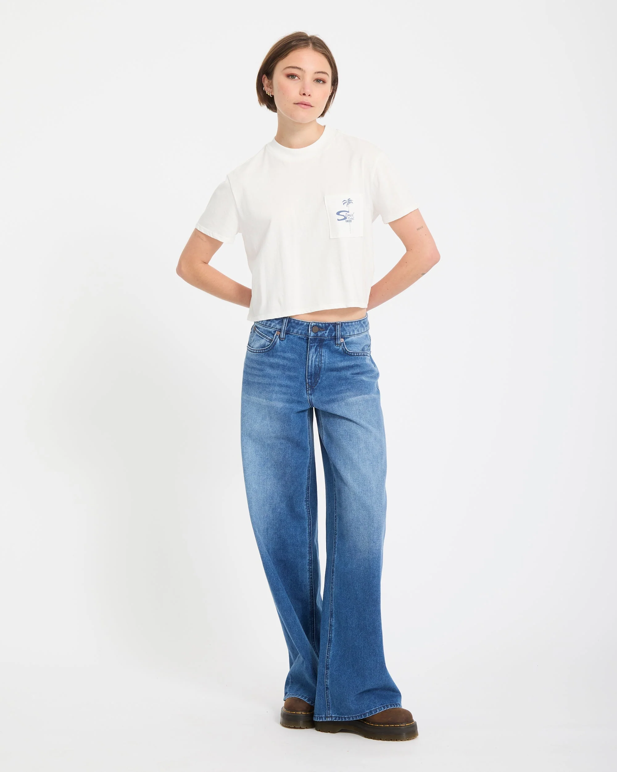 Pocket Dial T-Shirt - Vintage White - Image 6