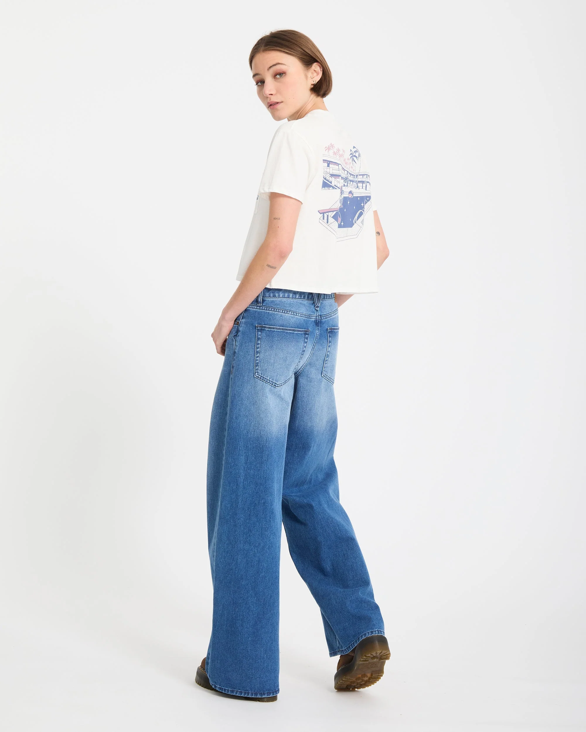 Pocket Dial T-Shirt - Vintage White - Image 7
