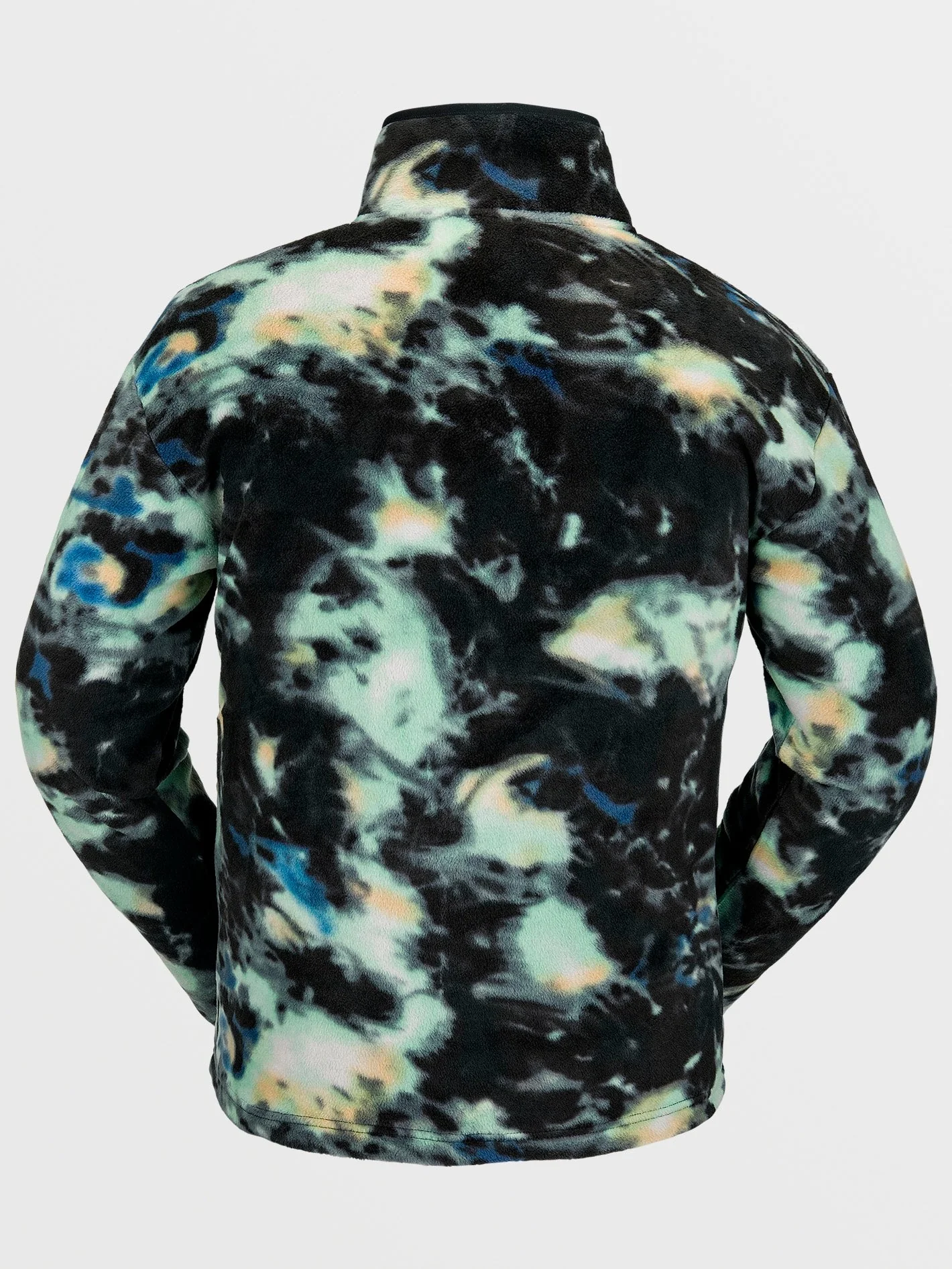 Polar Mock 1/2 Zip Sweatshirt - SPRITZ BLACK - Image 2