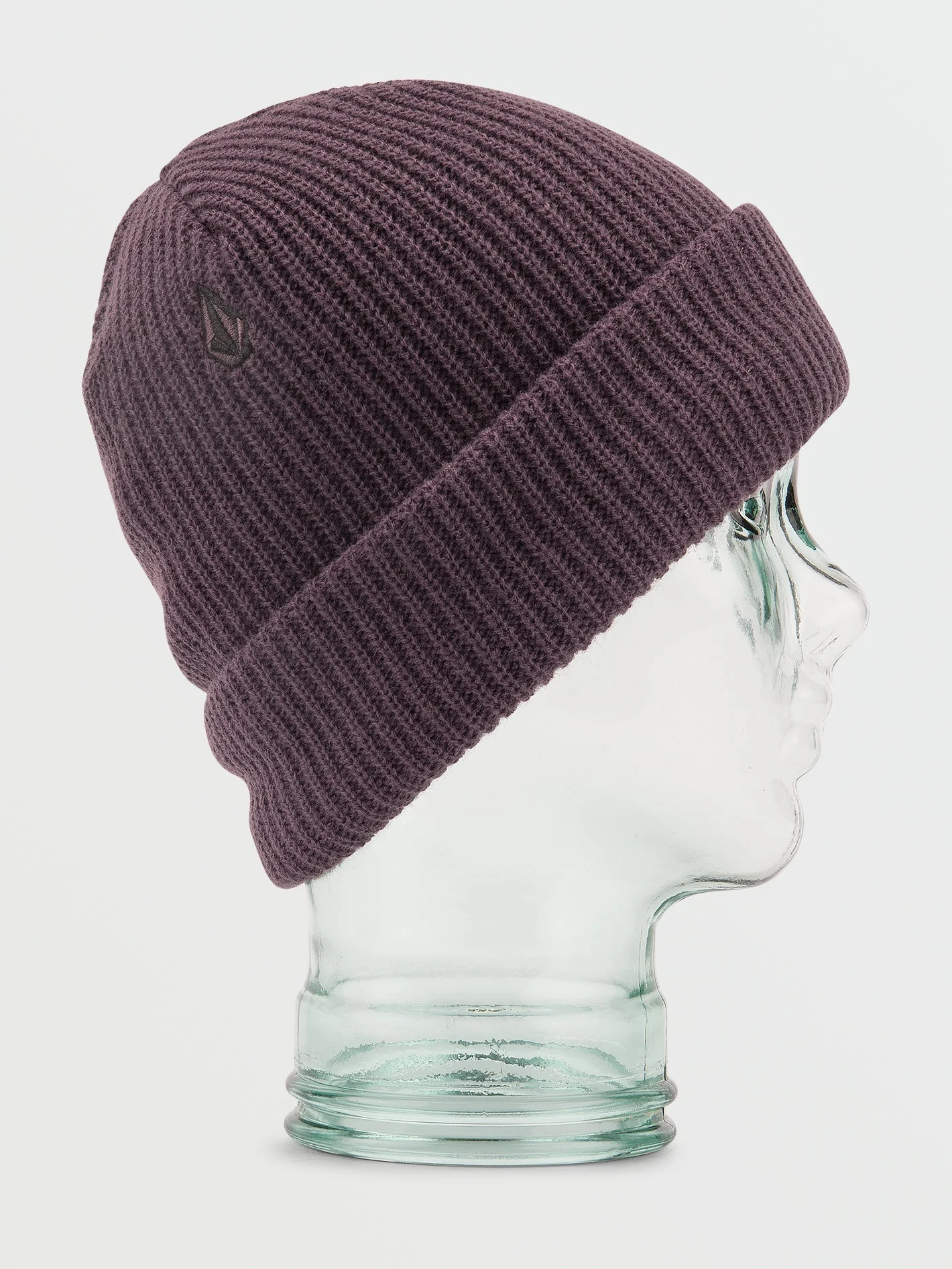 Polar Lined Beanie - Black Plum - Image 2