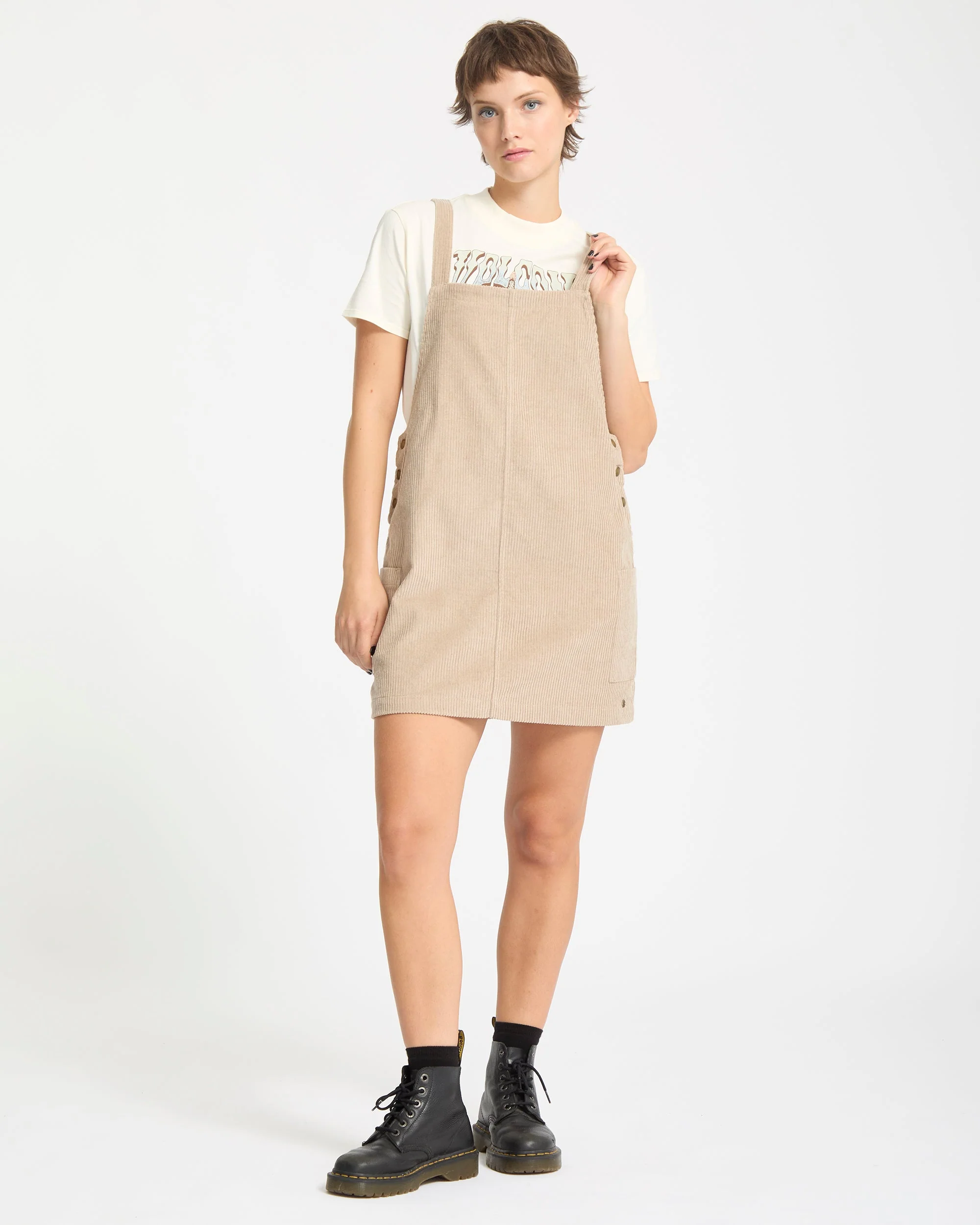 Power Chord Kleid - Khaki - Image 4
