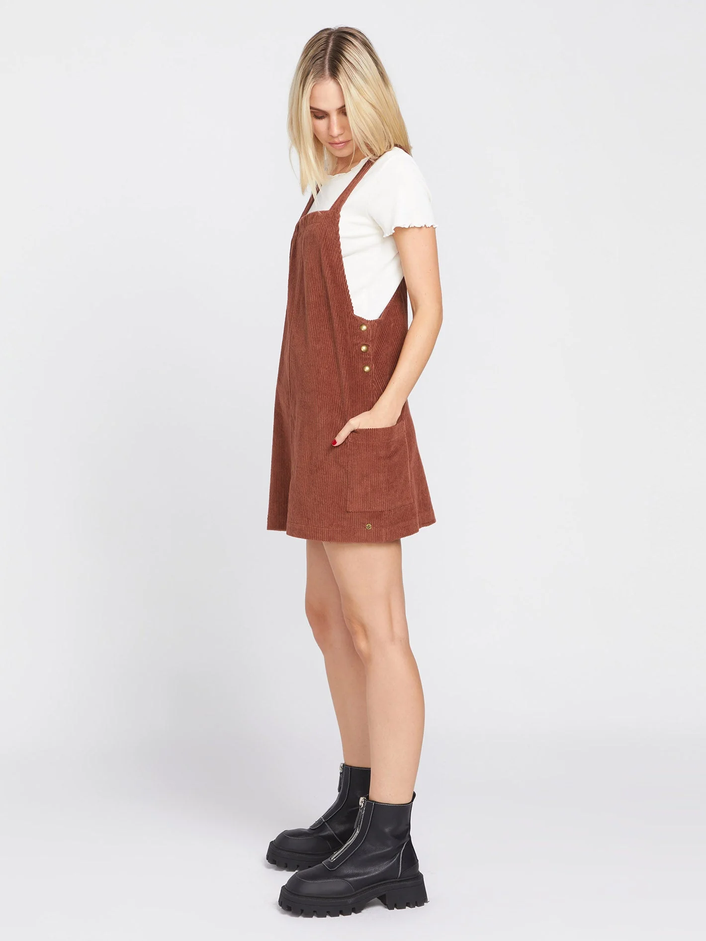 Power Chord Kleid - Chestnut Brown - Image 4
