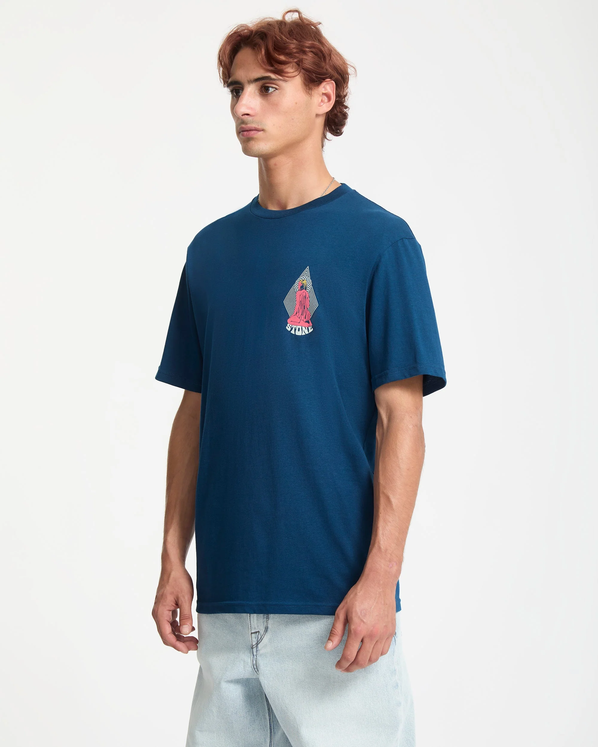 Psychback T-Shirt - Cosmic Blue - Image 7
