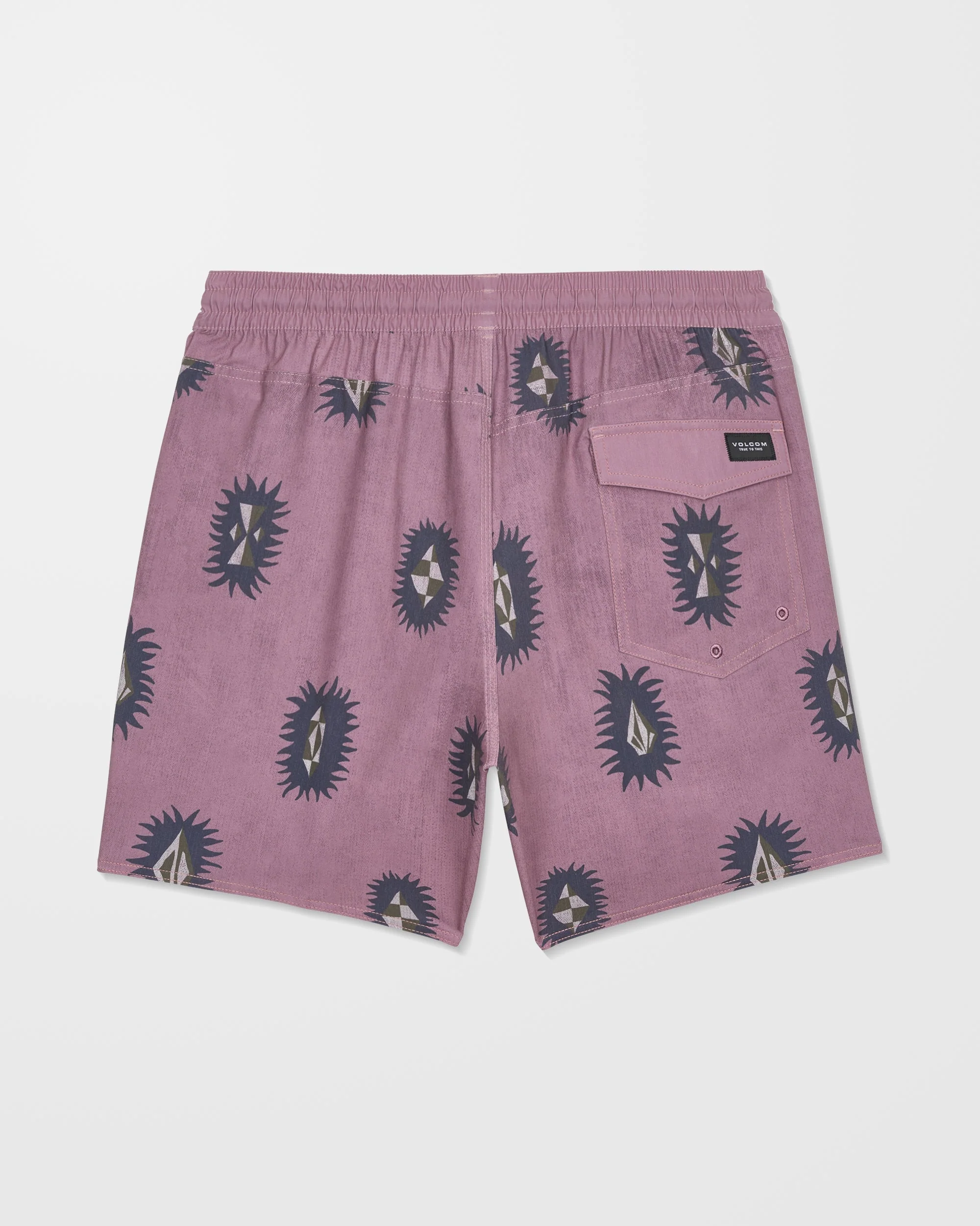 Psyche Cotton Trunk 17" Boardshorts - Stone Rose - Image 9