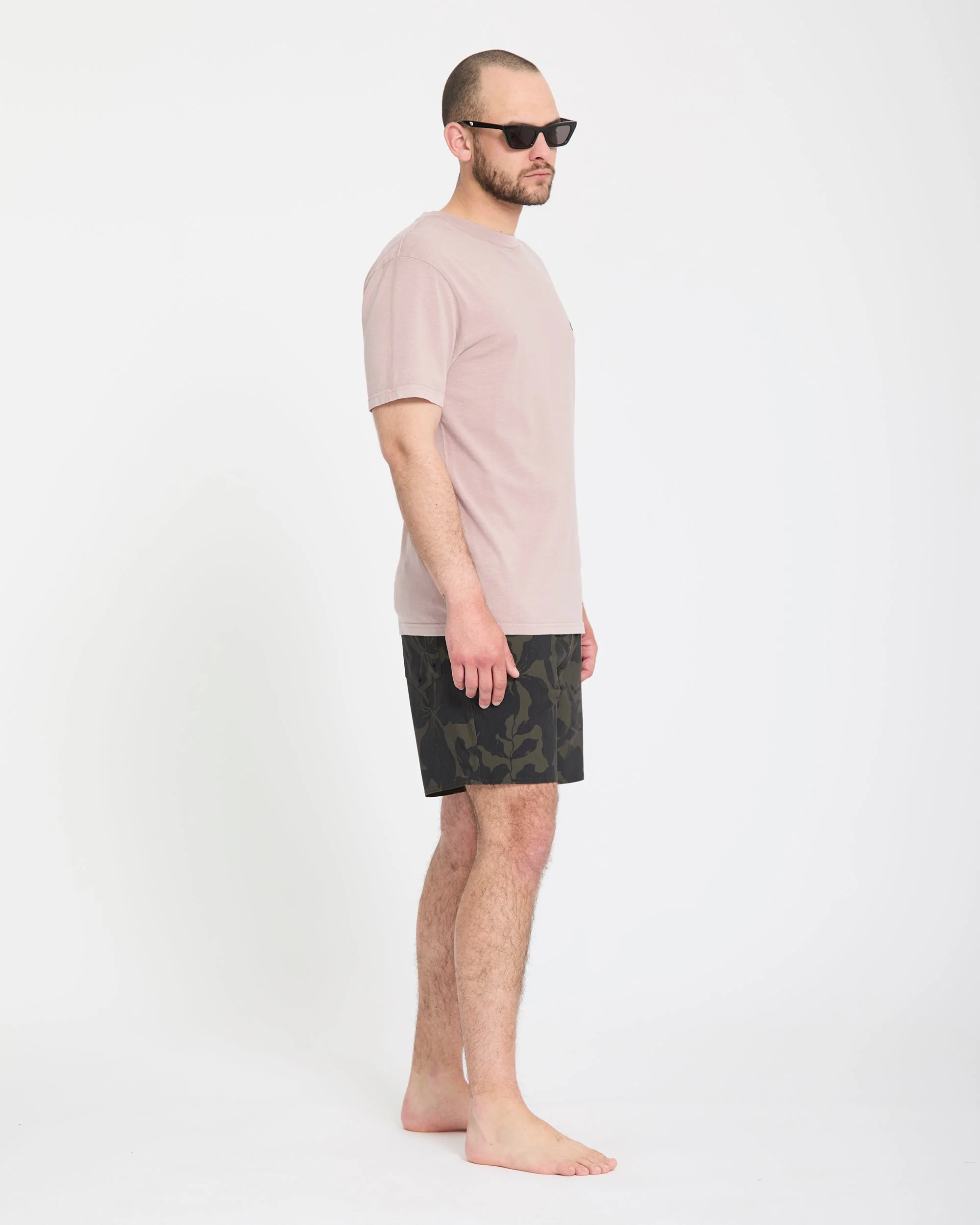 Psyche Cotton Trunk 17" Boardshorts - Ivy - Image 6