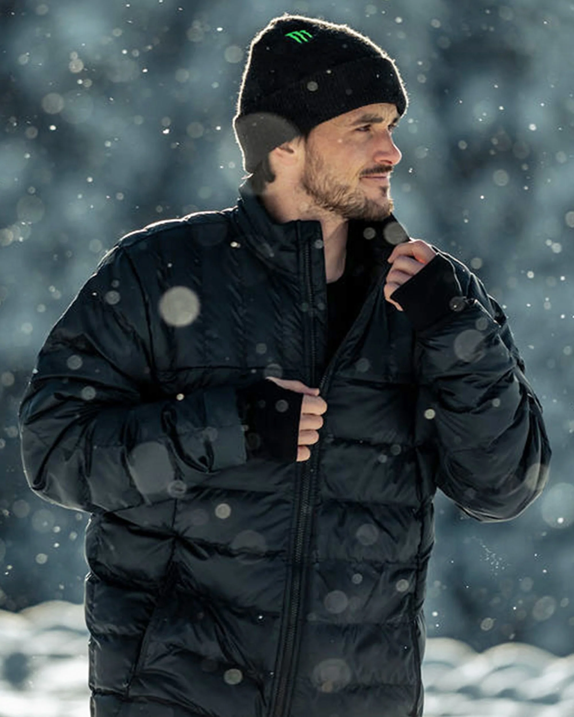 Puff Puff Jacke - Black - Image 12
