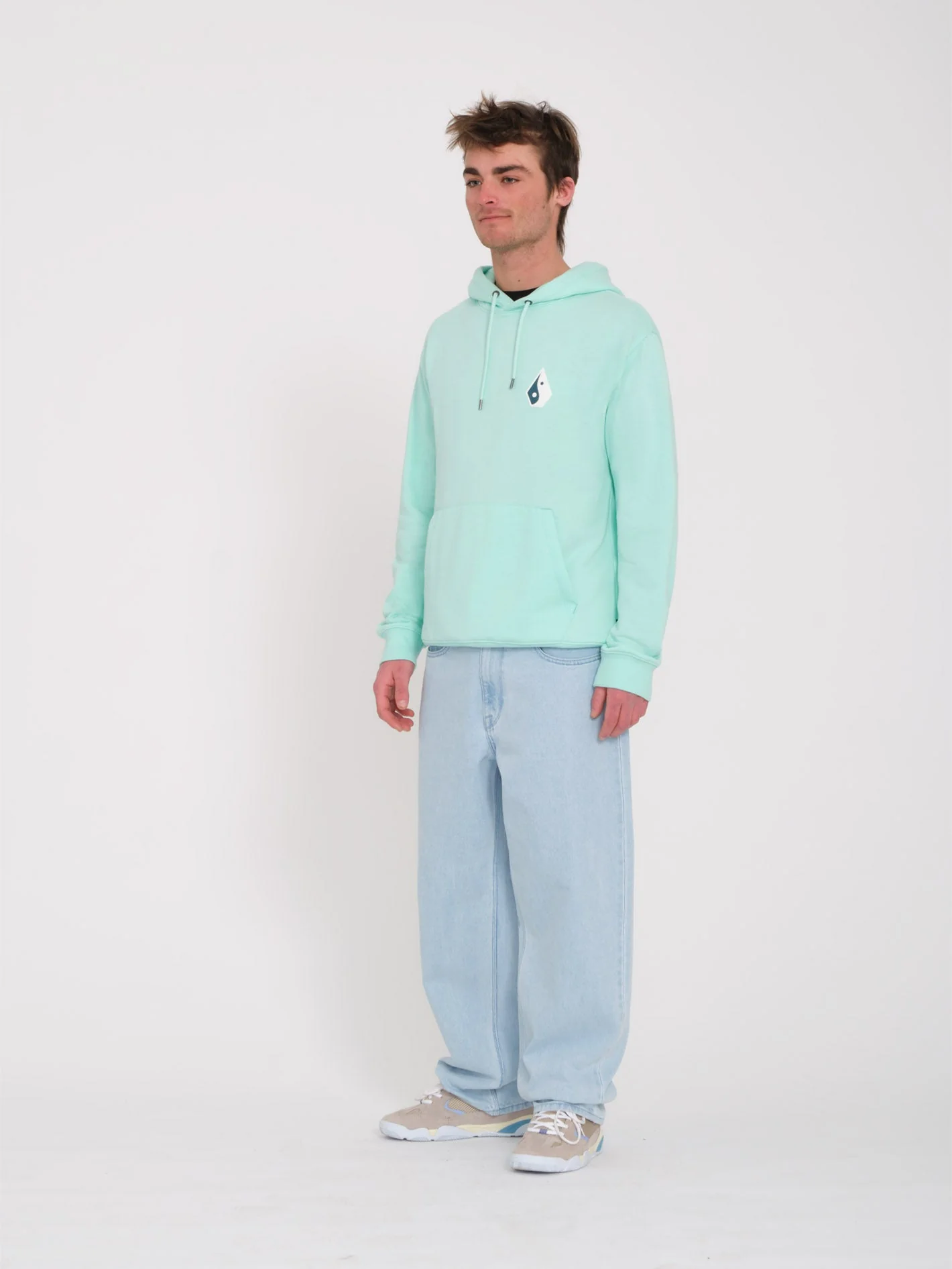 Puffstone Kapuzenpullover - BOTTLE GREEN - Image 5