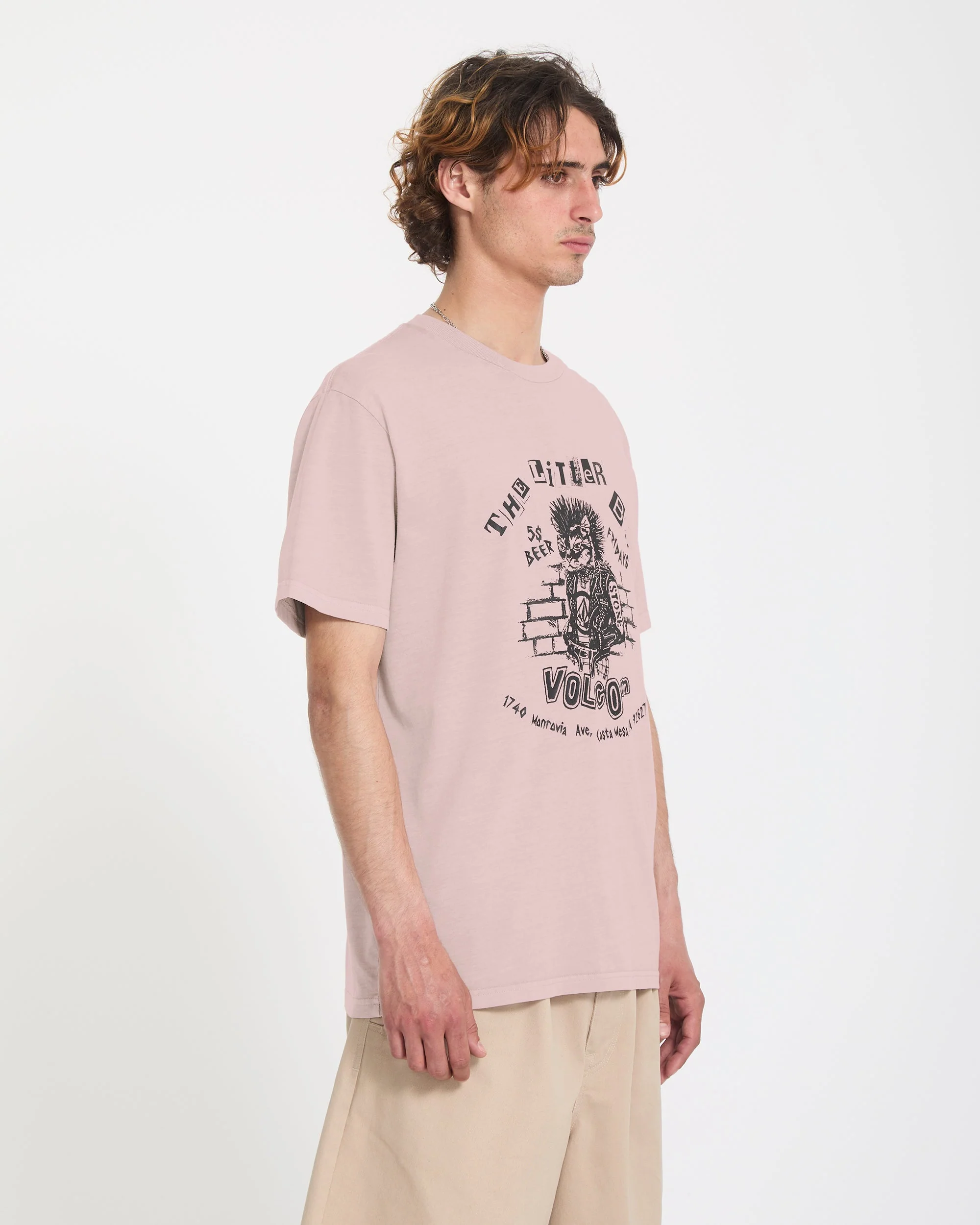 Punkat T-Shirt - Bark Brown - Image 3