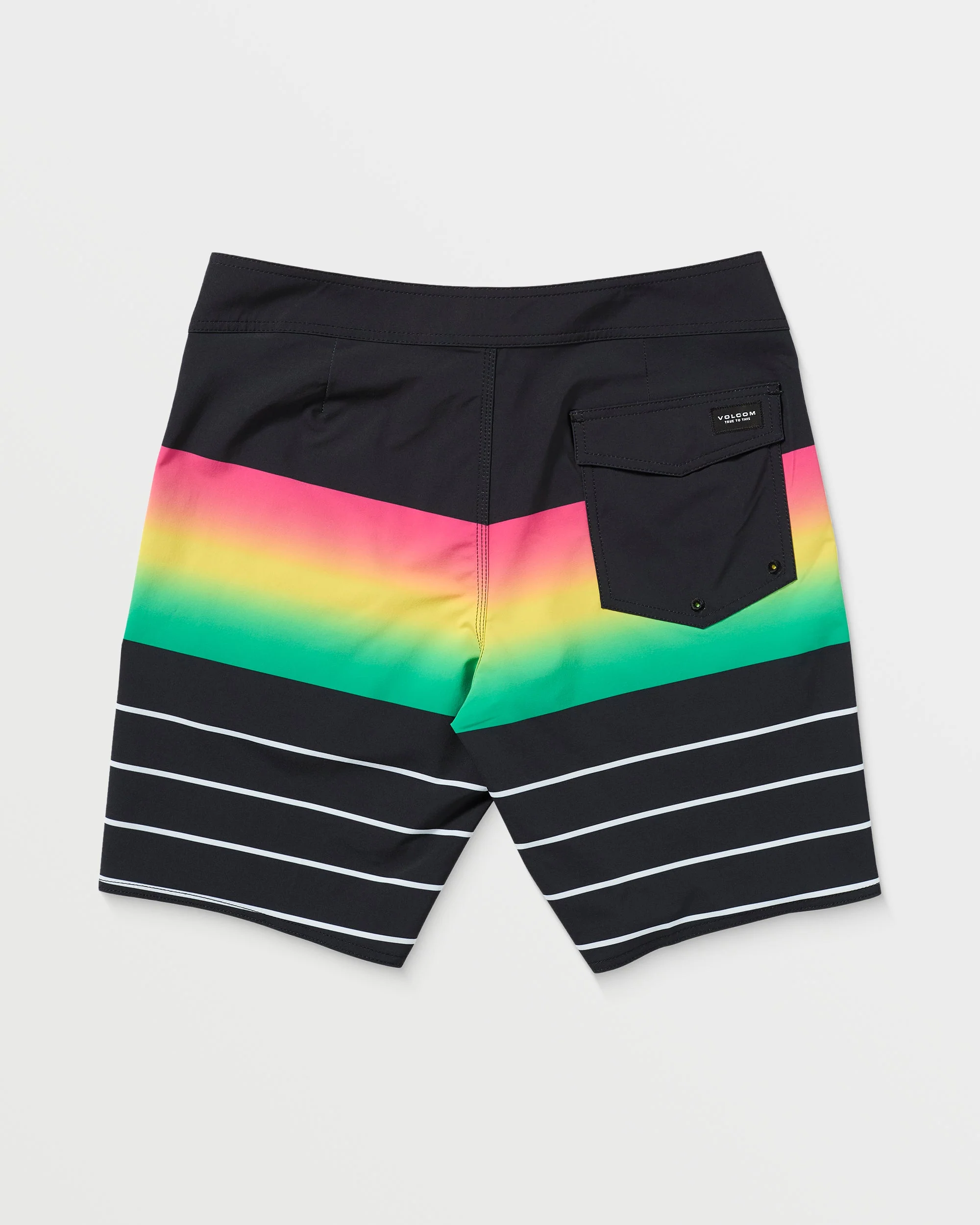 Quarta Fade Mod 19" Boardshorts - NEW BLACK - Image 10