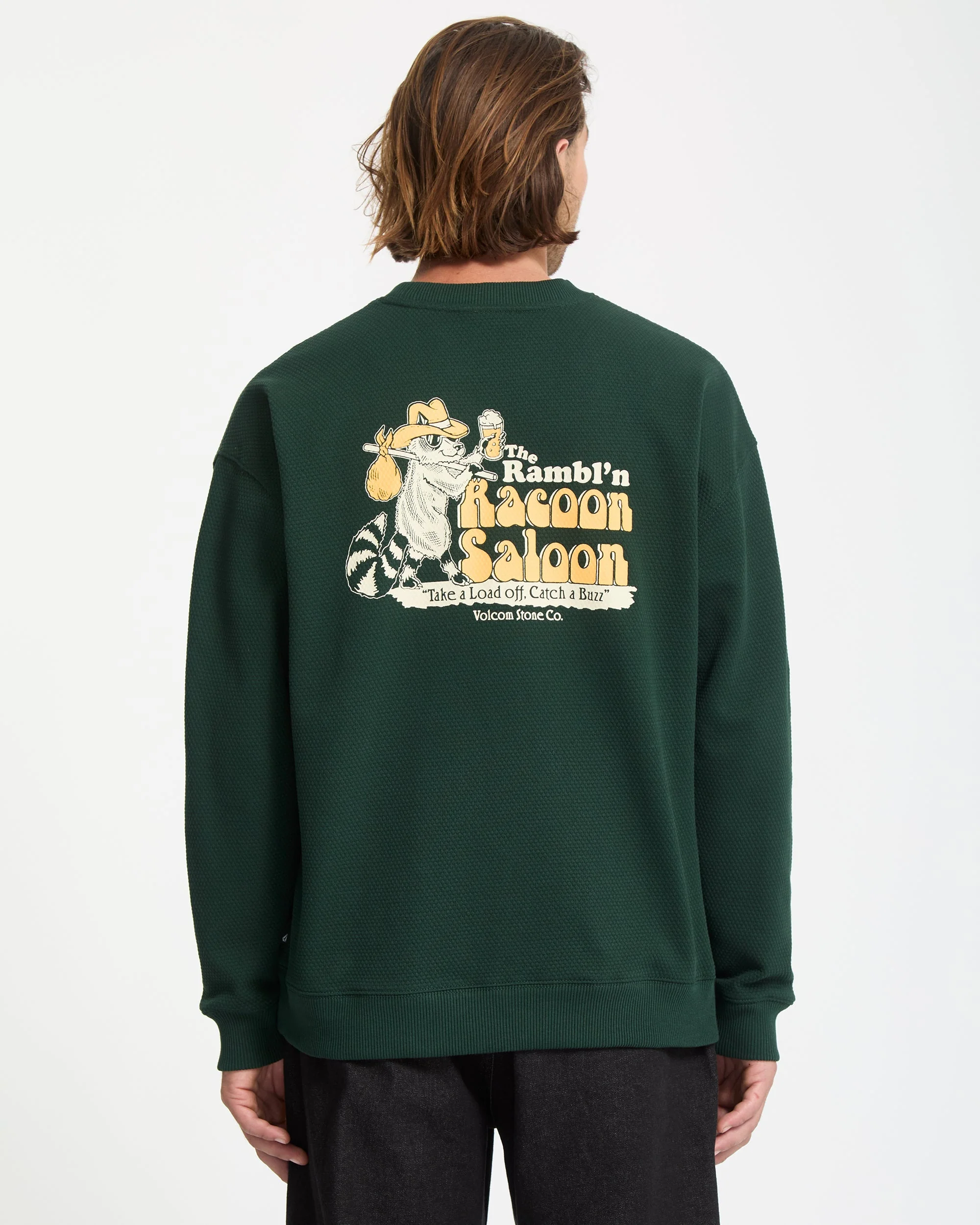 Racoon Sweatshirt - Scarab