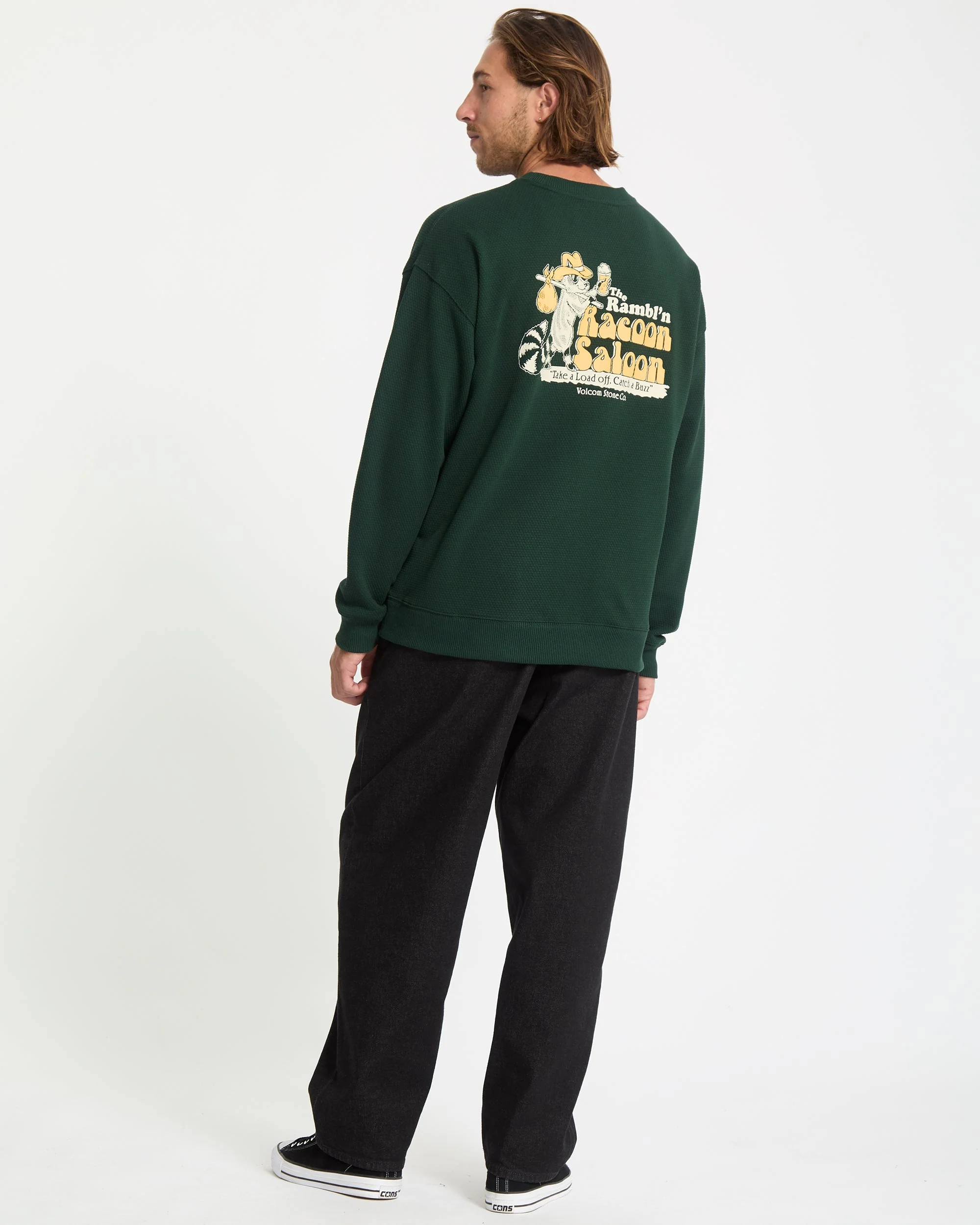 Racoon Sweatshirt - Scarab - Image 6