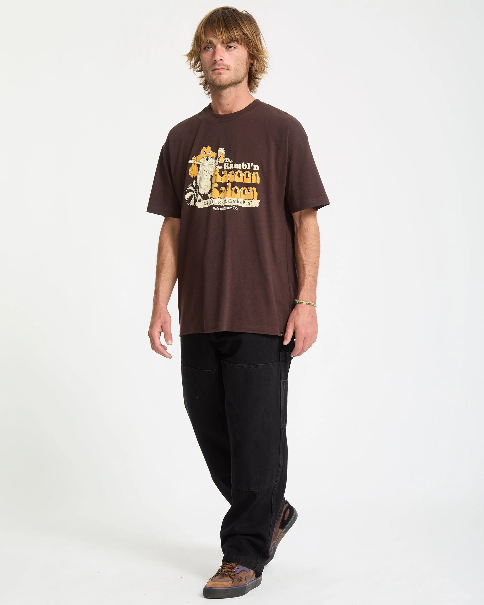 Racoon T-Shirt - Cacao - Image 5