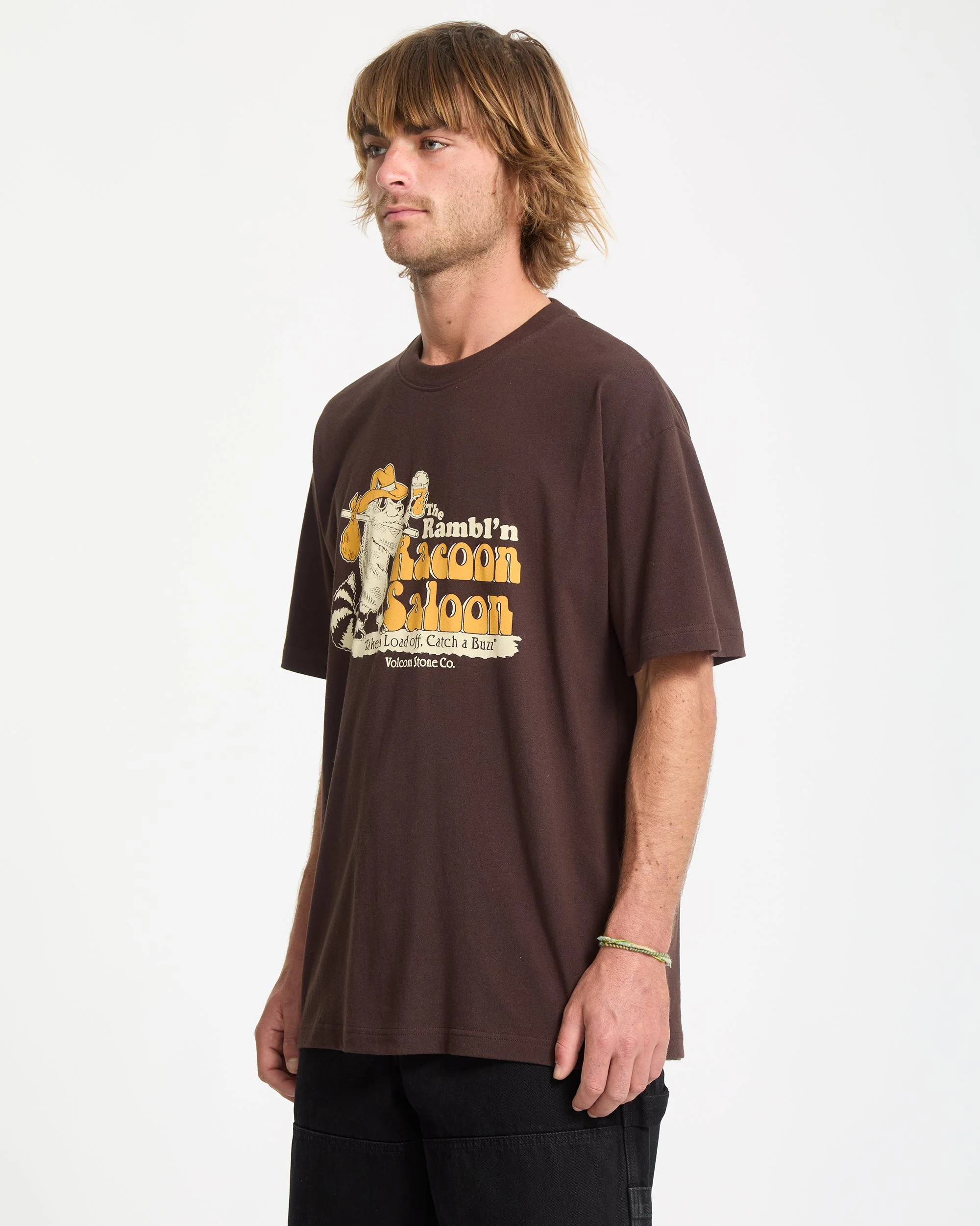 Racoon T-Shirt - Cacao - Image 6