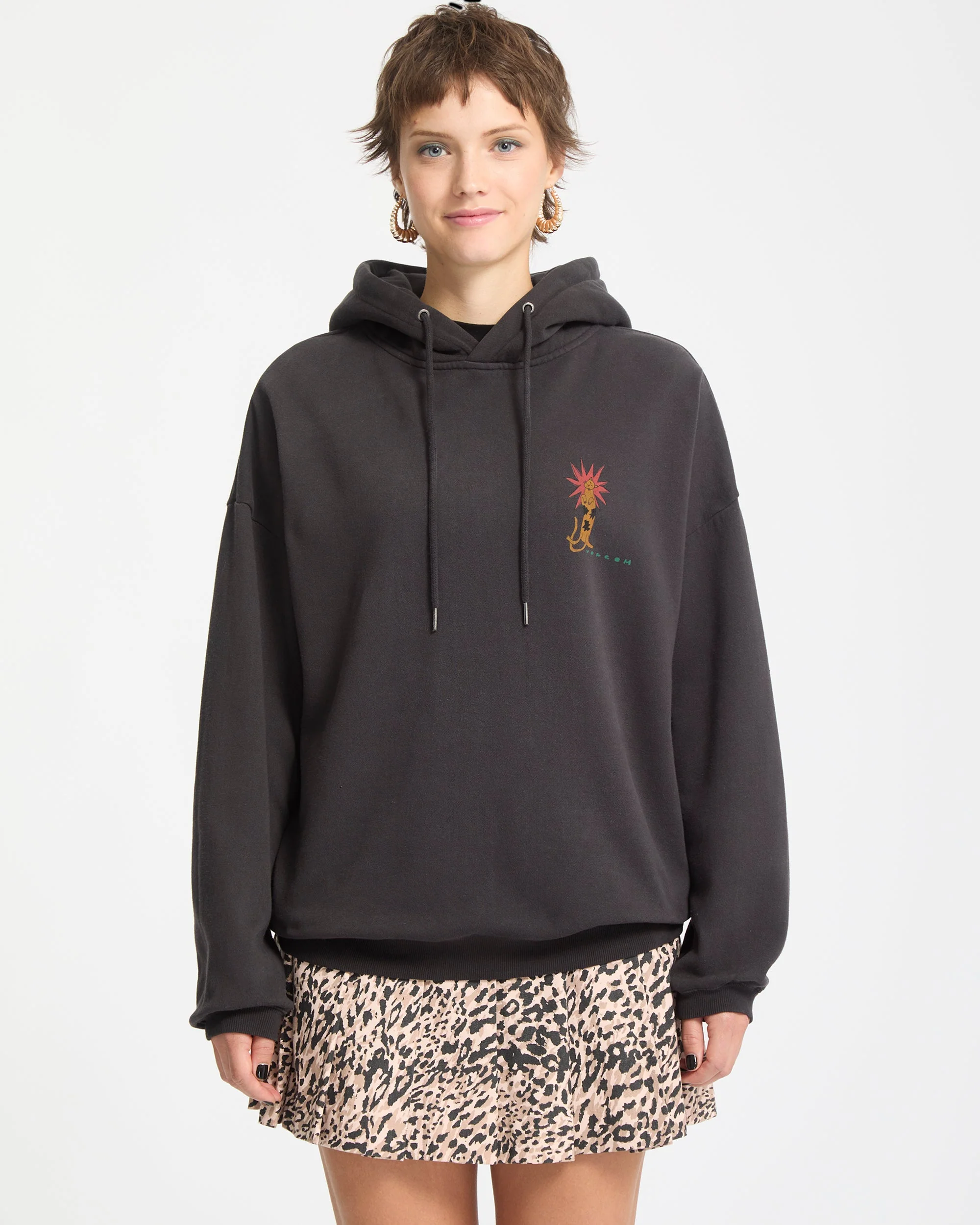 Radical Daze Hoodie - Black - Image 2