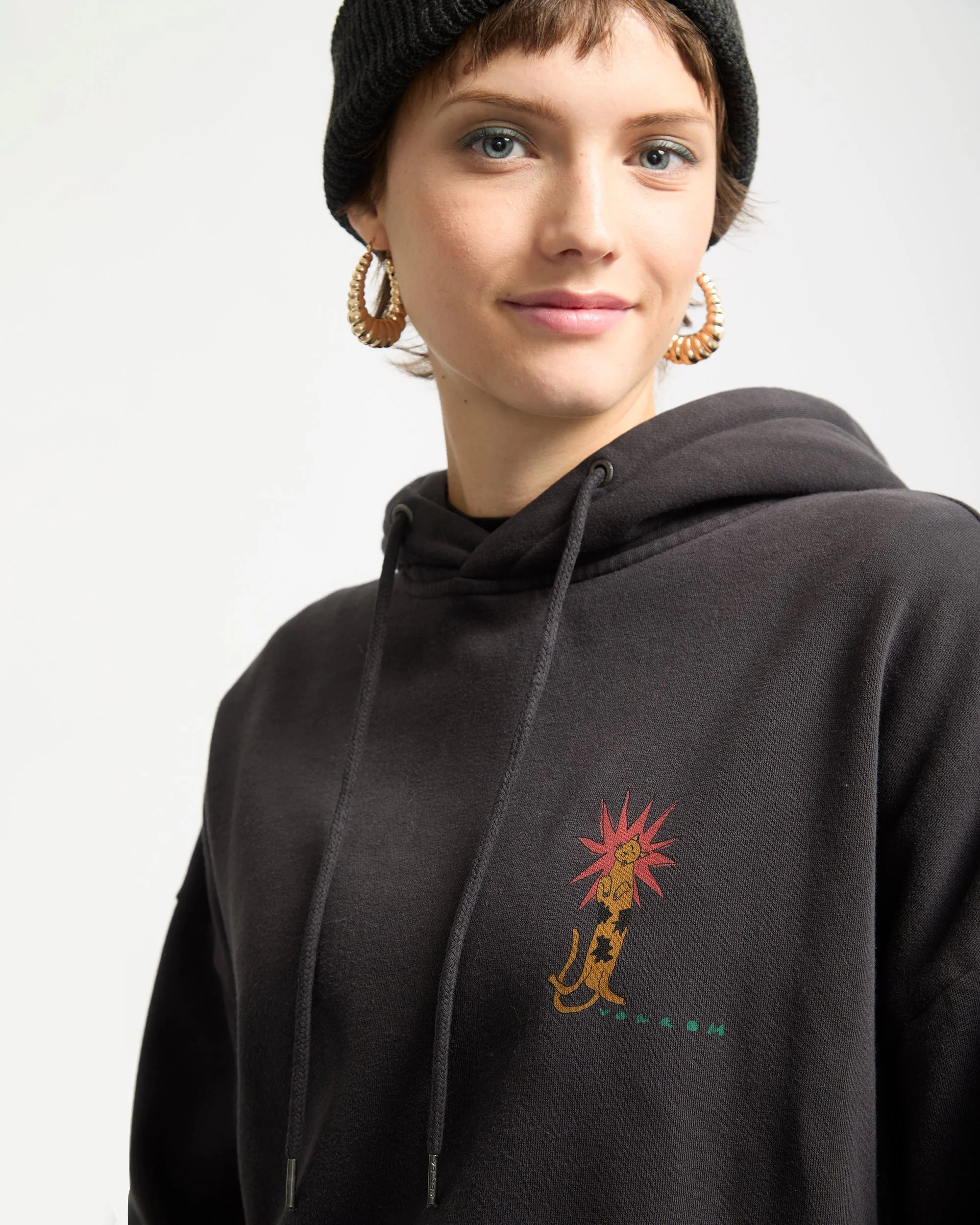 Radical Daze Hoodie - Black - Image 3