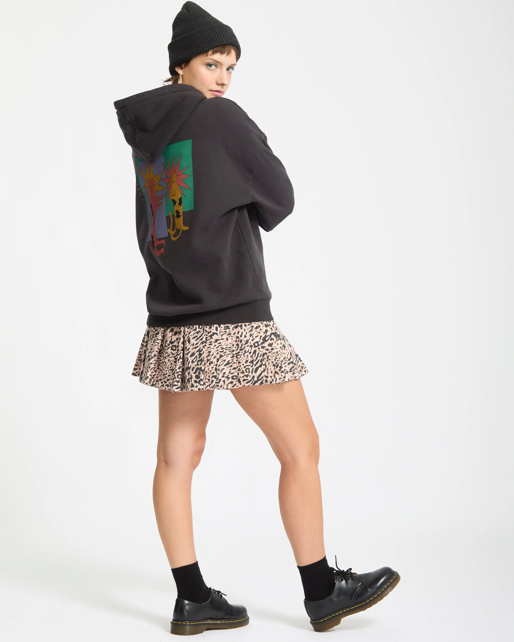 Radical Daze Hoodie - Black - Image 5