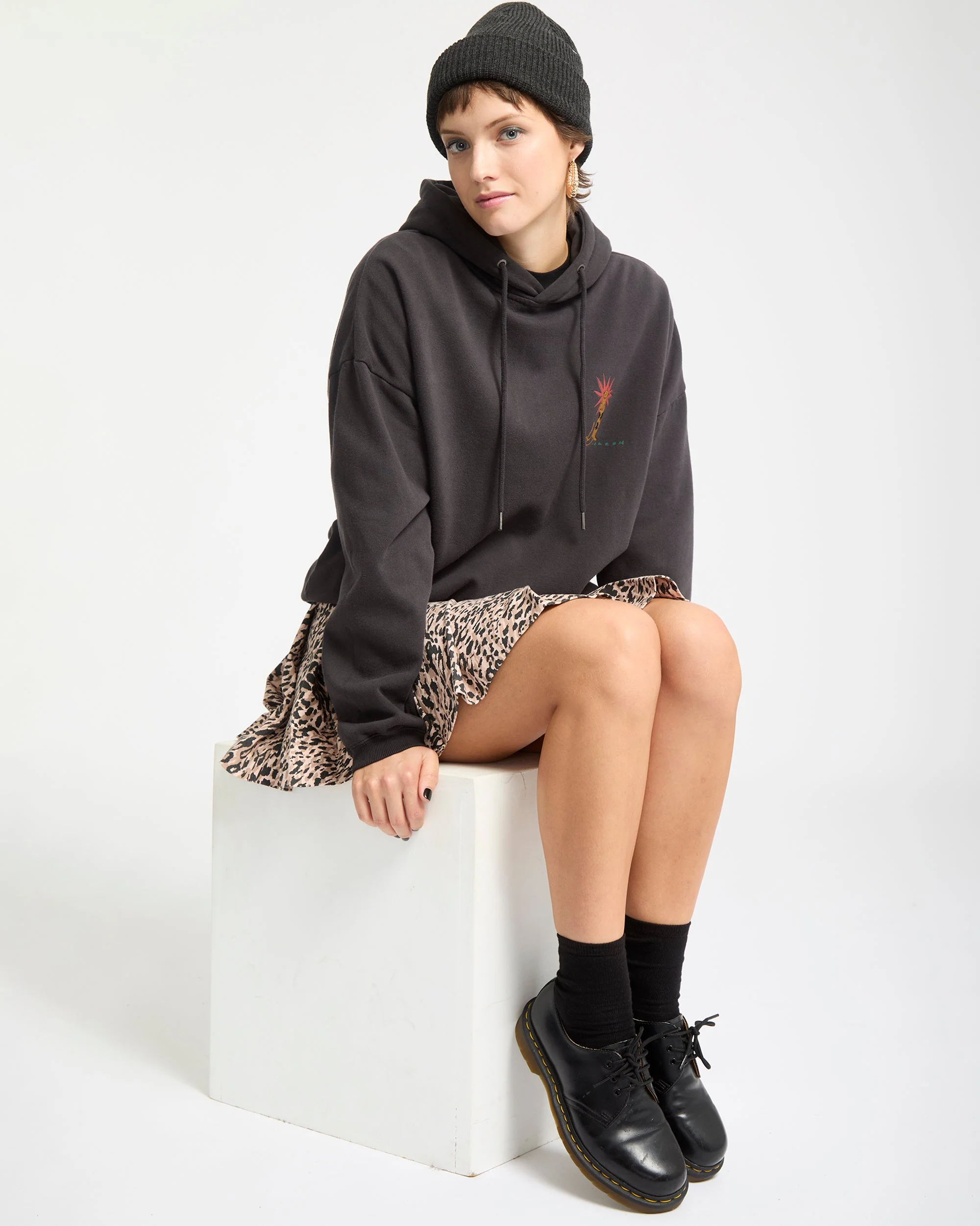 Radical Daze Hoodie - Black - Image 8