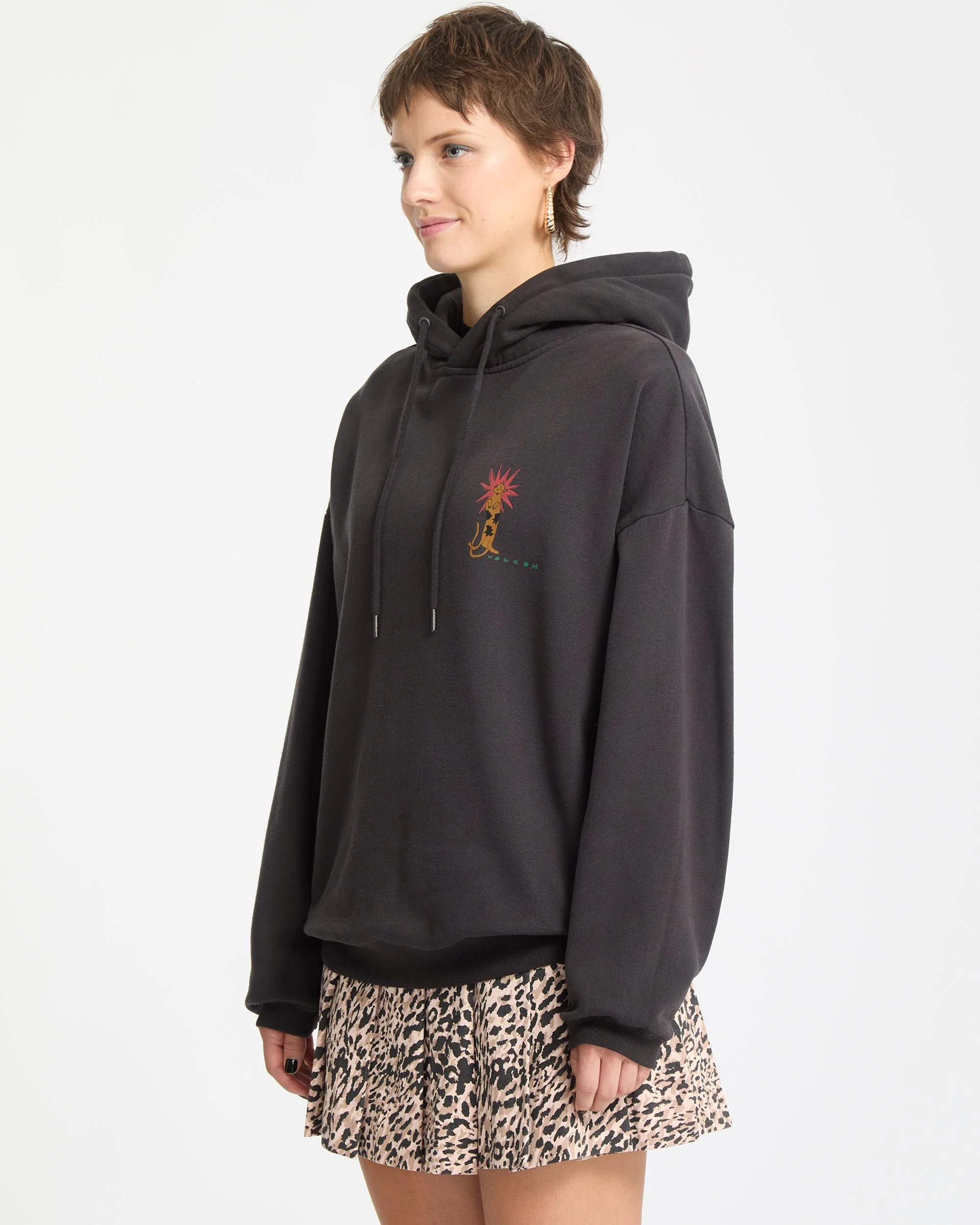 Radical Daze Hoodie - Black - Image 9