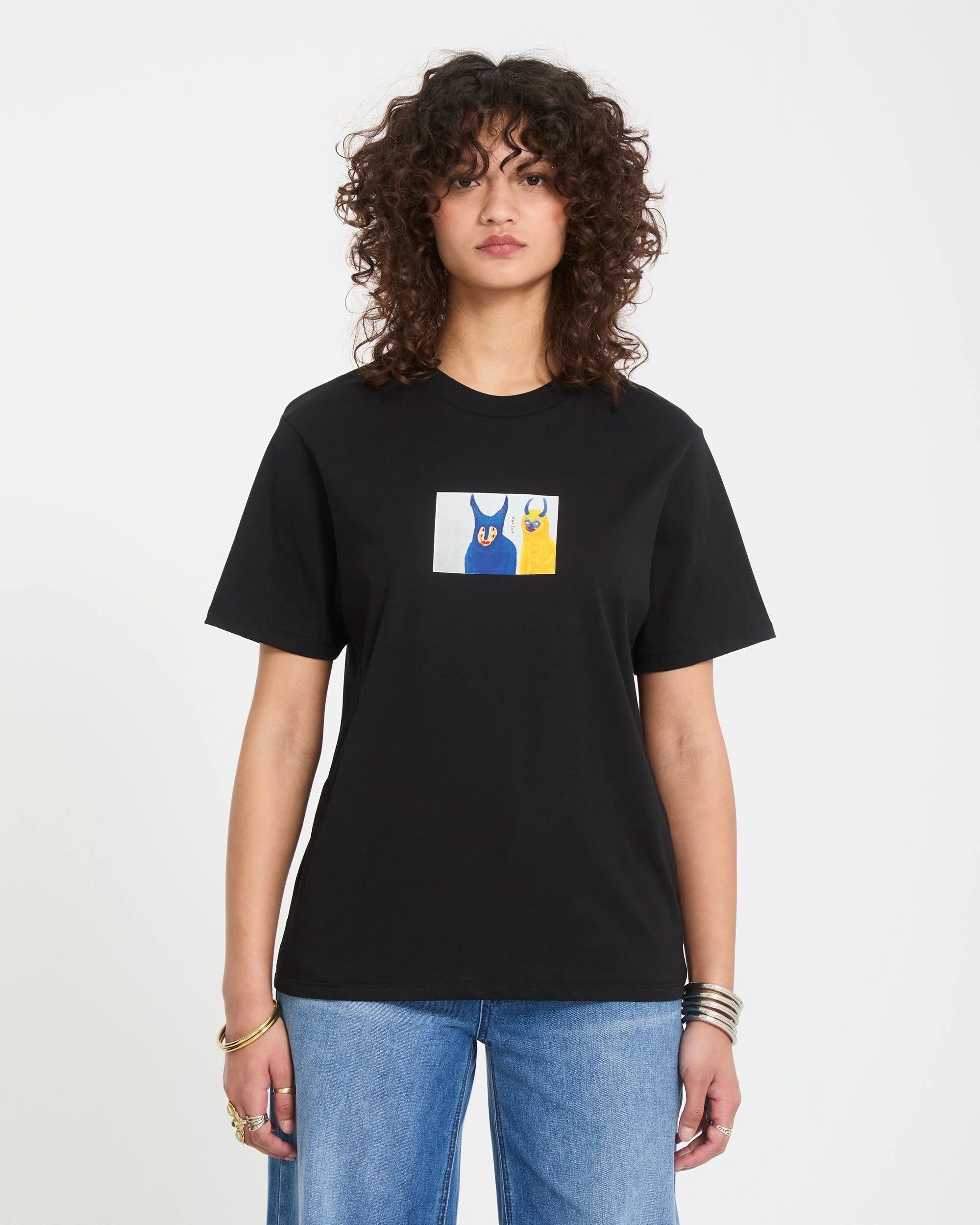Radical Daze Up T-Shirt - Black