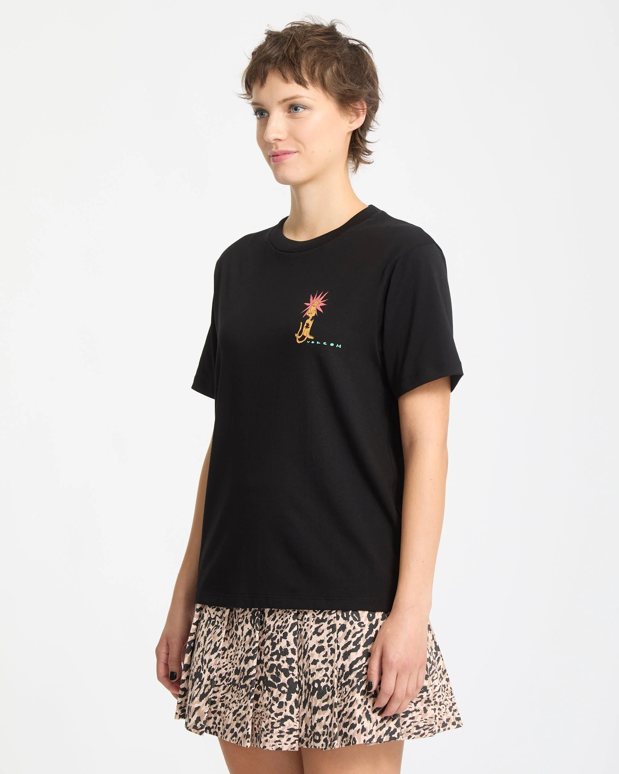 Radical Daze Up T-Shirt - Black - Image 7