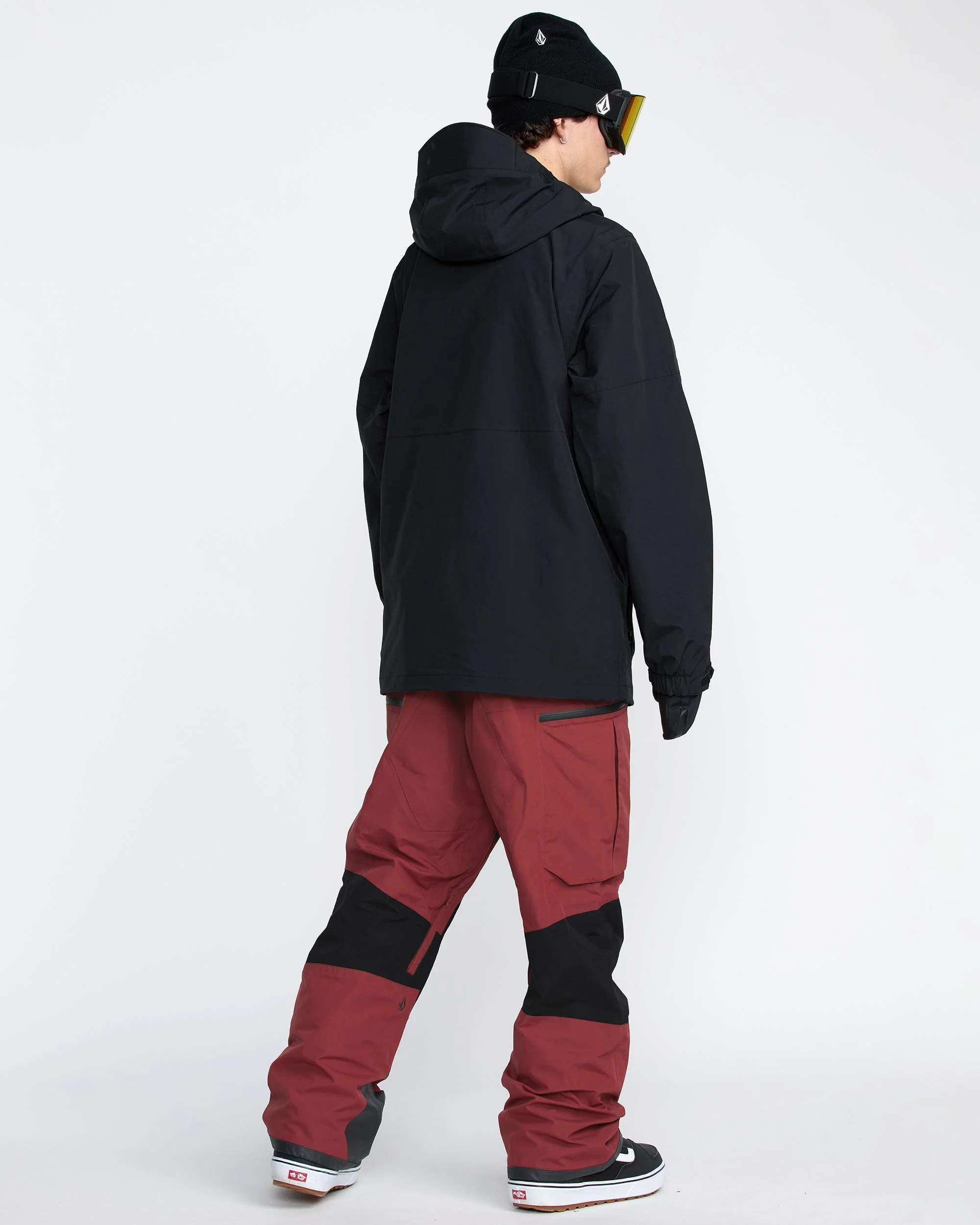 Rain Gore-Tex Latzhose - Burnt Red - Image 4