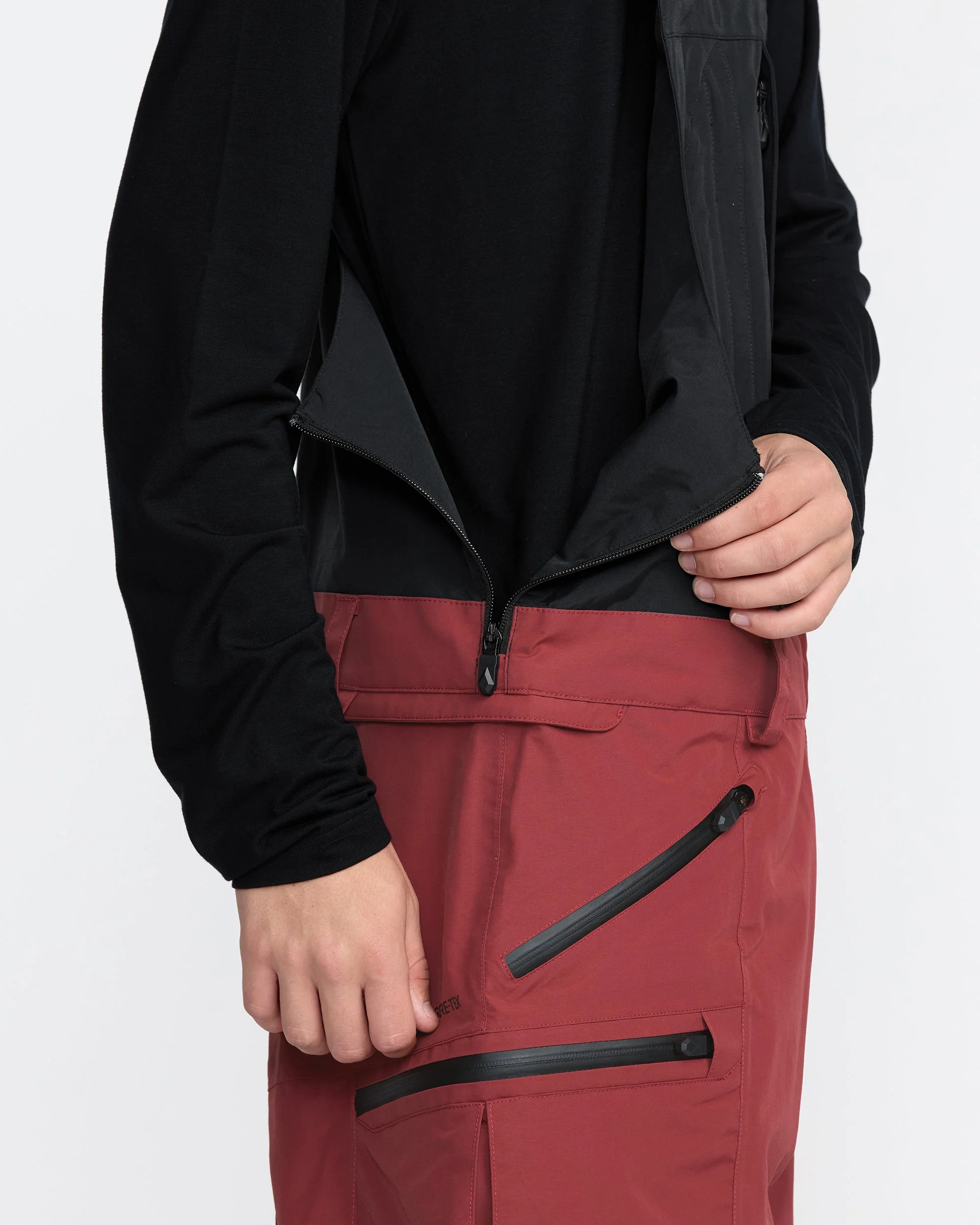 Rain Gore-Tex Latzhose - Burnt Red - Image 7