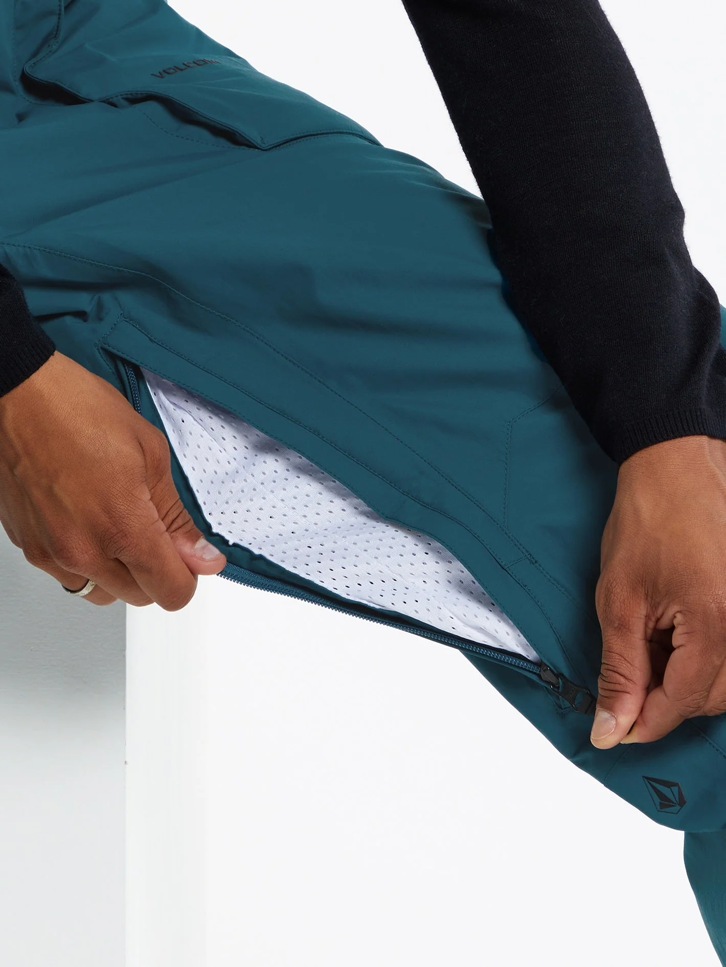 Rain Gore-Tex Latzhose Overall - BLUE - Image 4