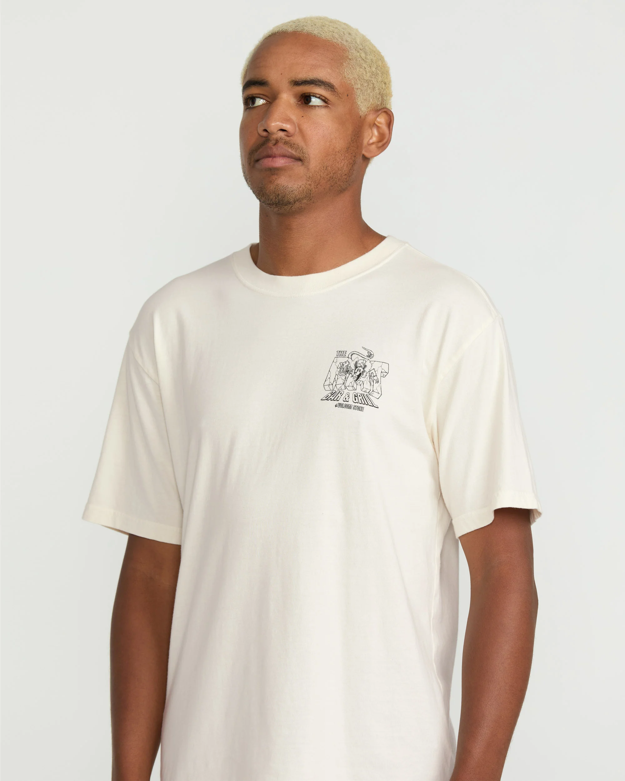 Rat Bar T-Shirt - Off White - Image 3
