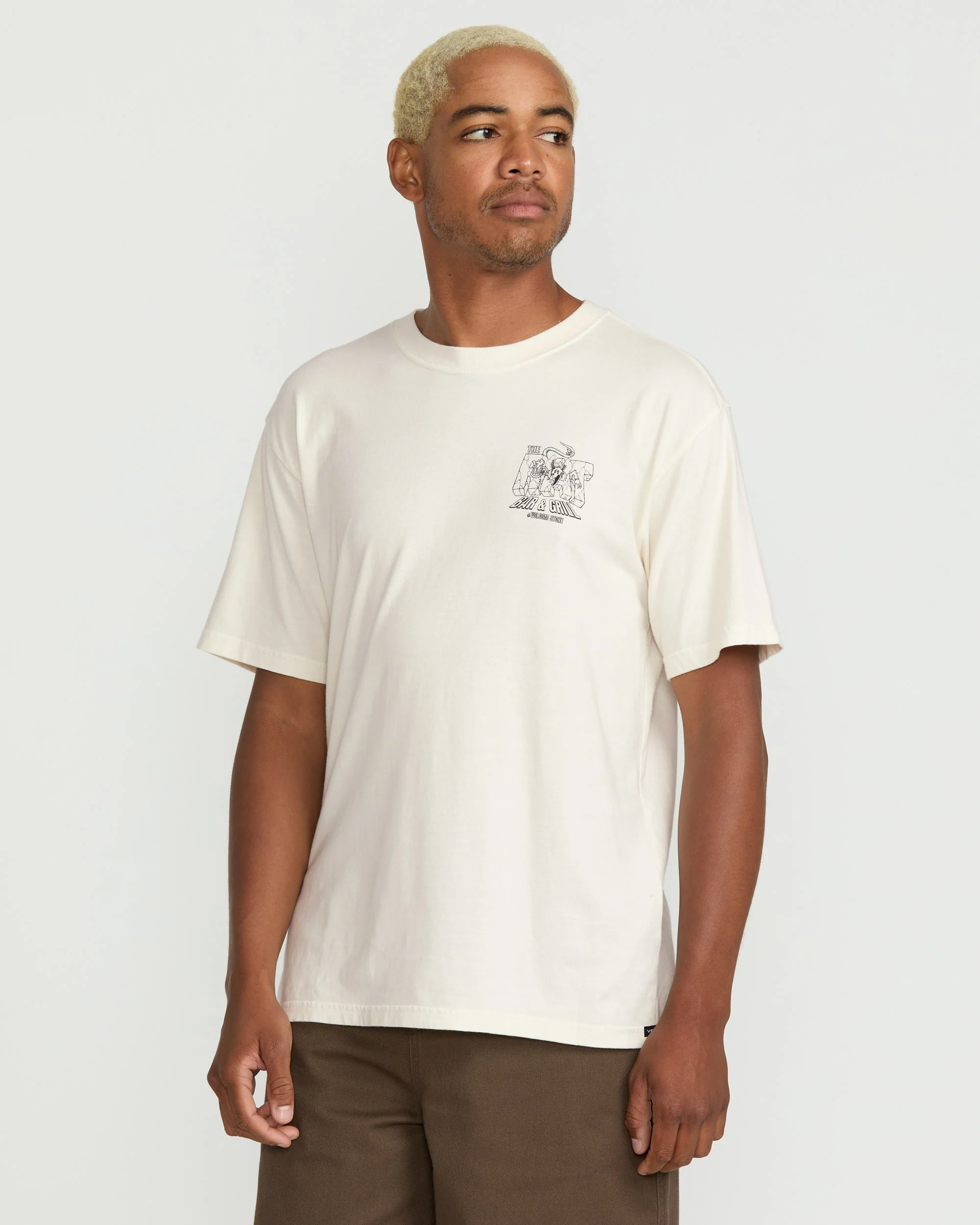 Rat Bar T-Shirt - Off White - Image 4