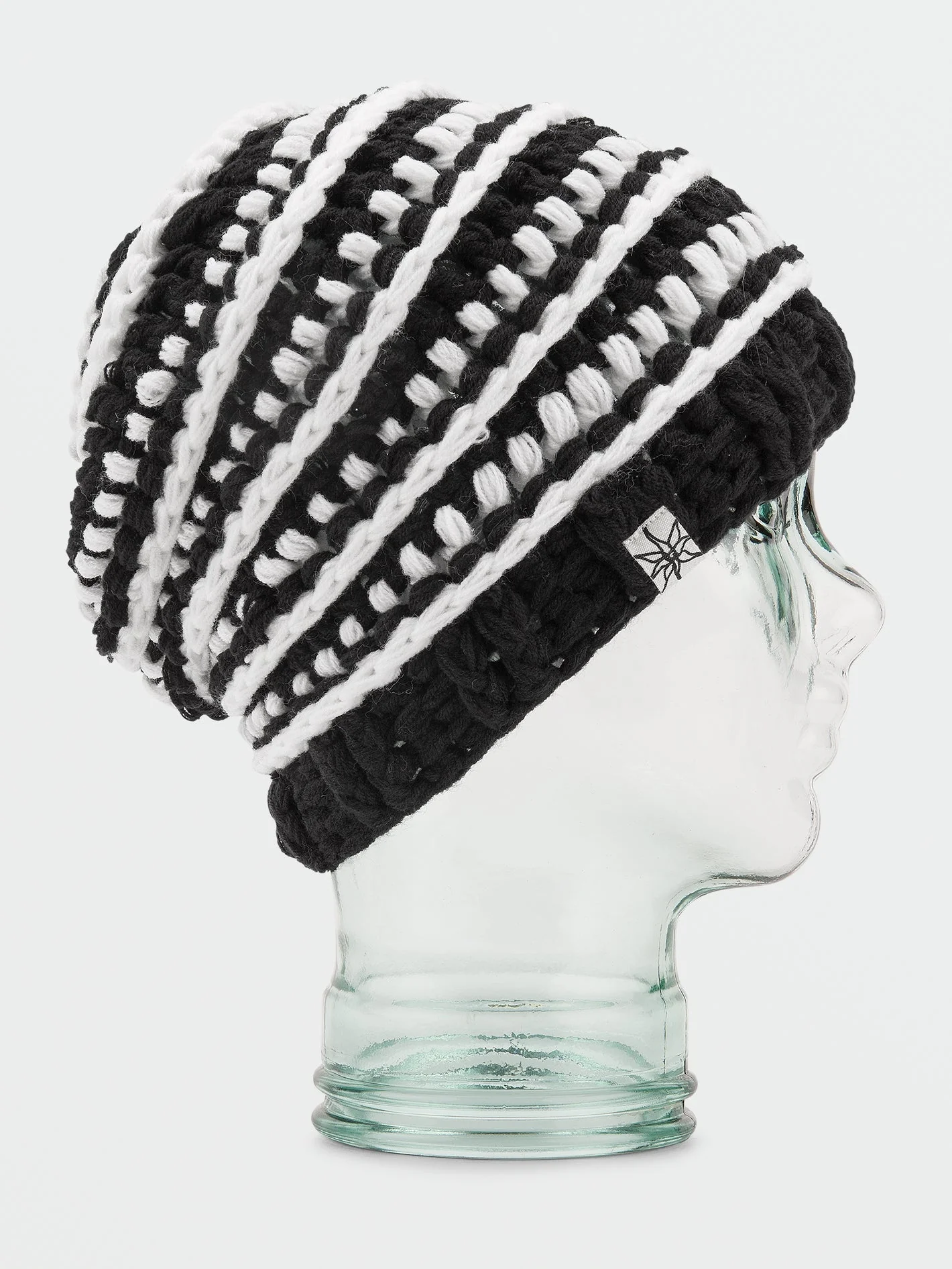 Rav Crochet Beanie - Black - Image 3