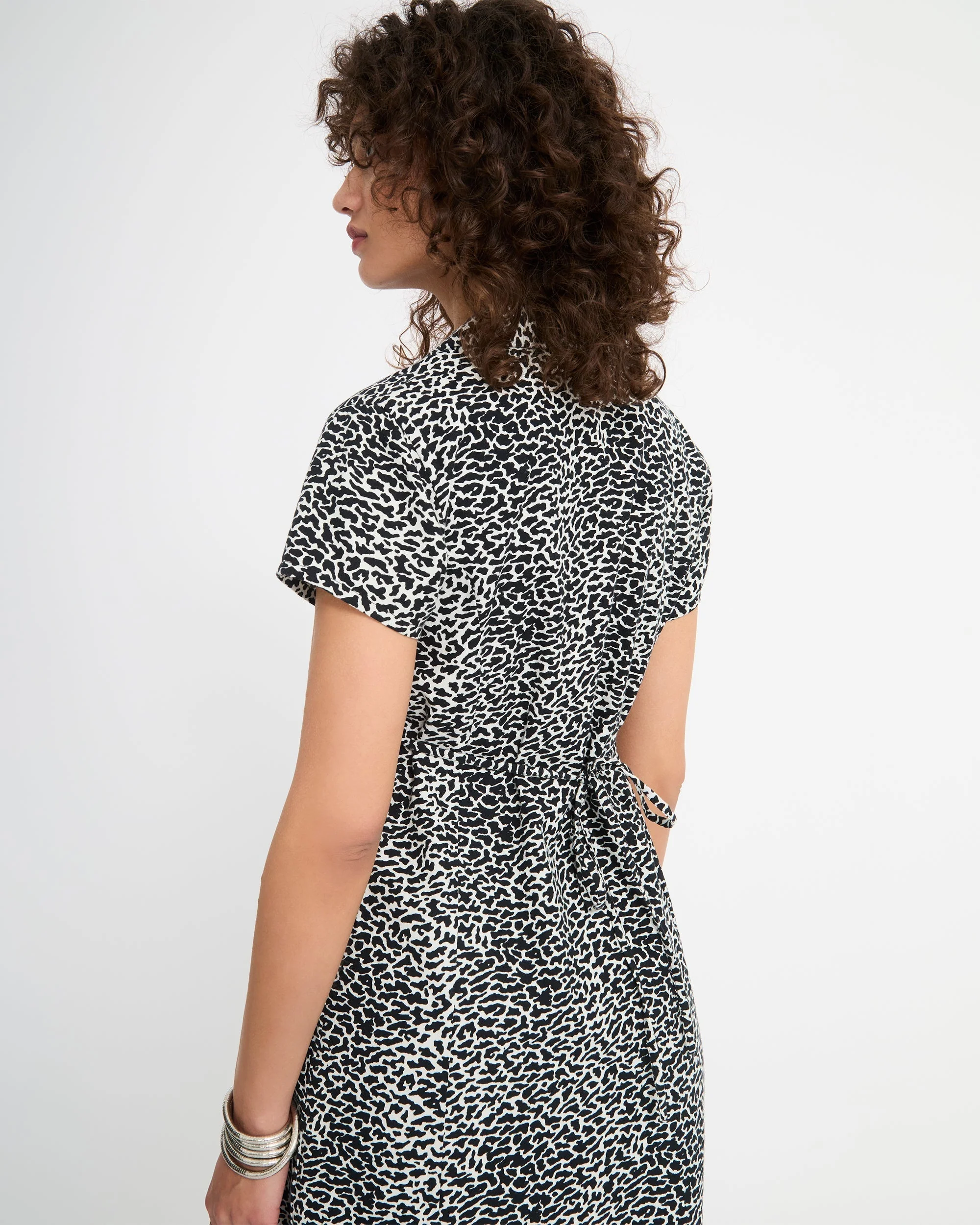Rawly Kleid - Black White - Image 6
