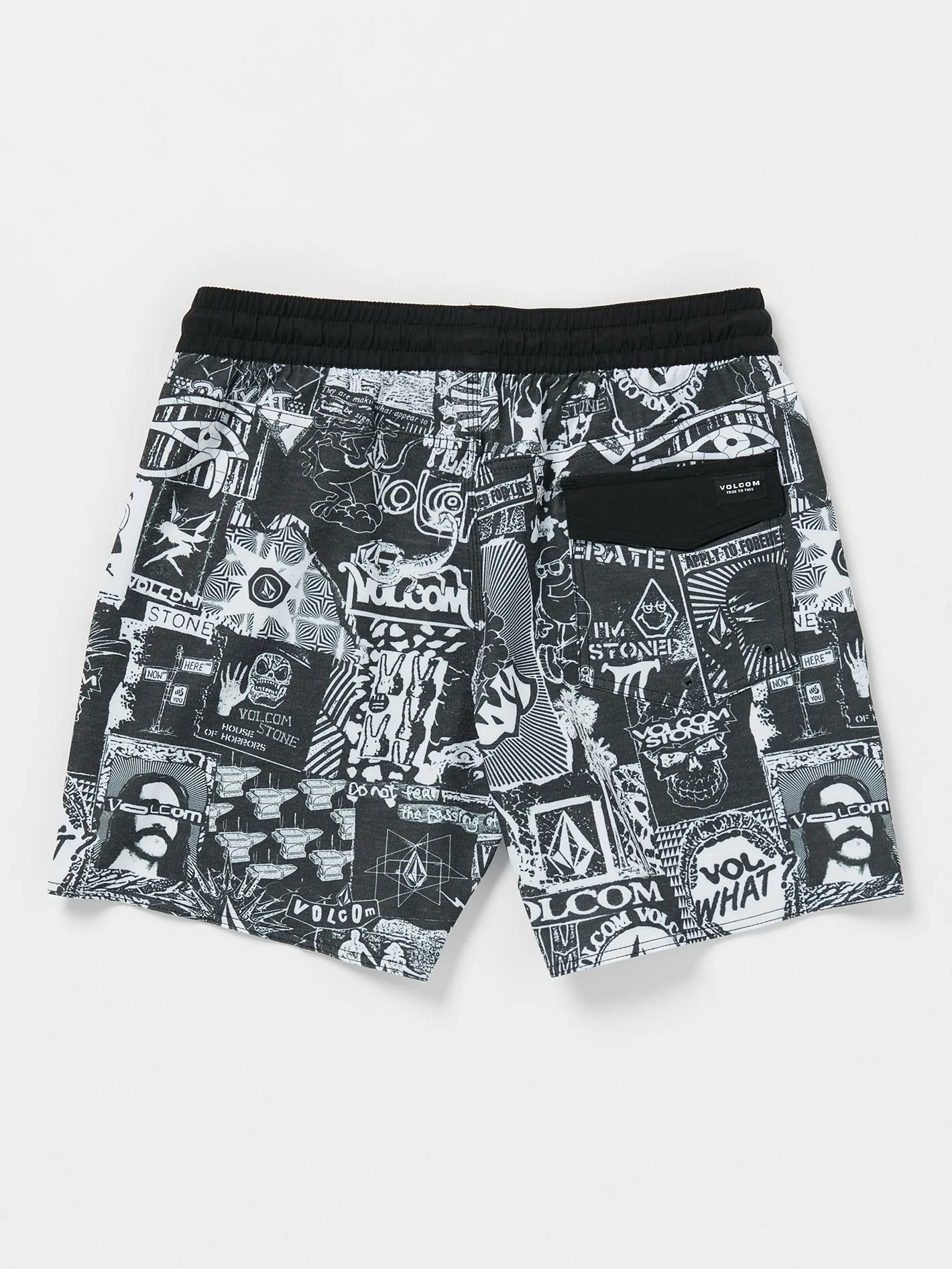 Refute Stoney Trunk 17" Boardshort - Black - Image 2