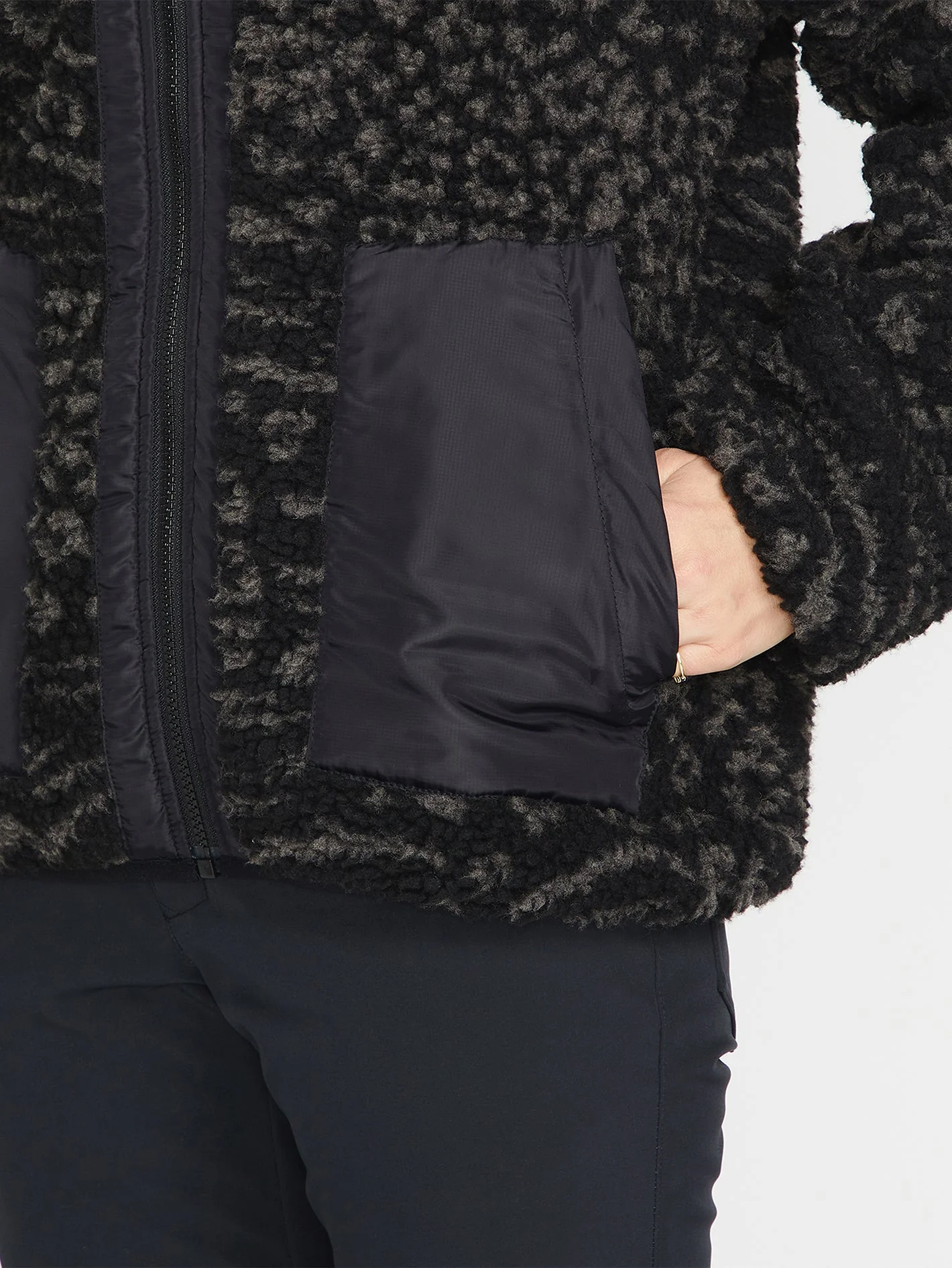 Reversible Polar Jacket - Black - Image 4