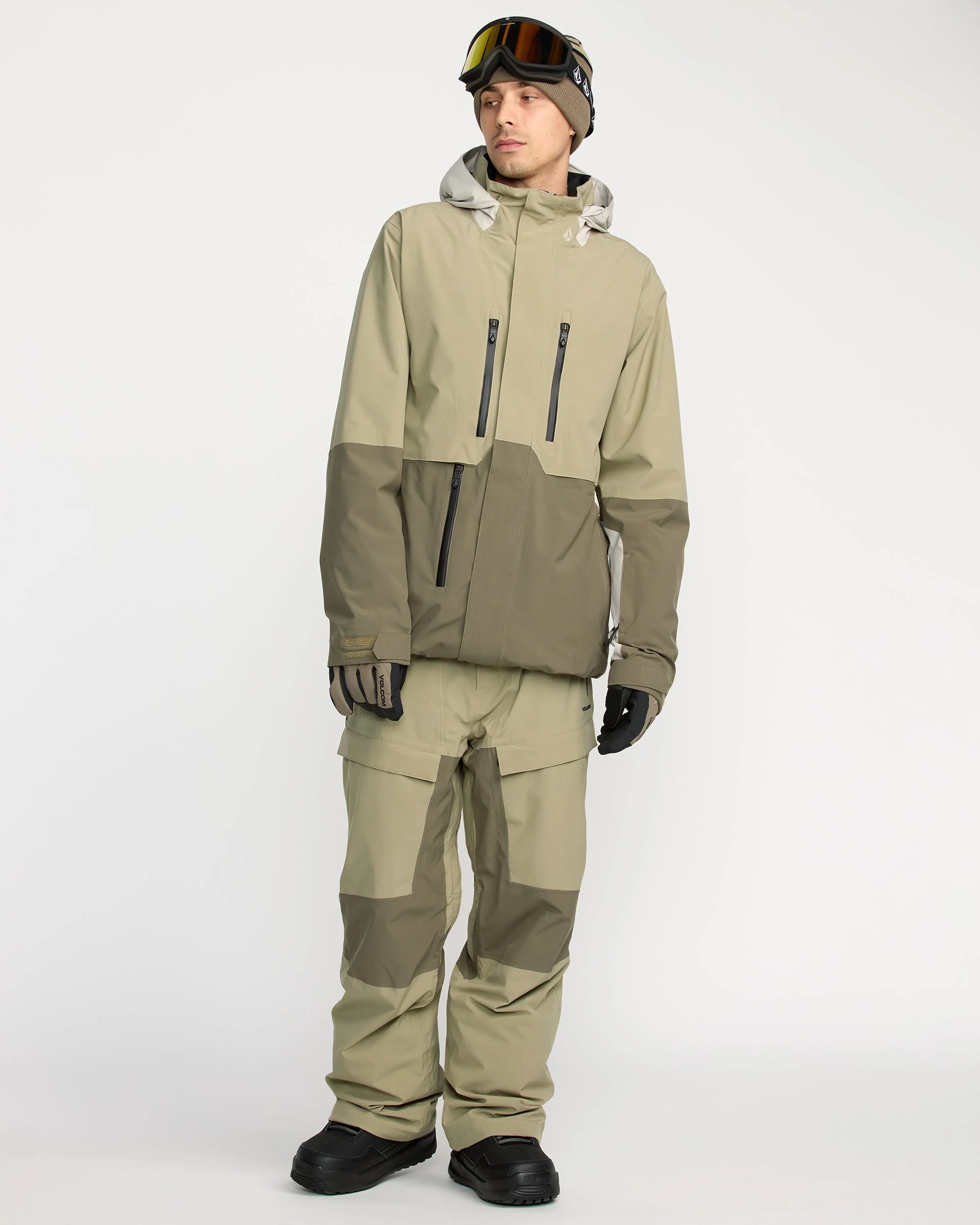 Rnge Stretch 30K Jacke - Moss Green - Image 3