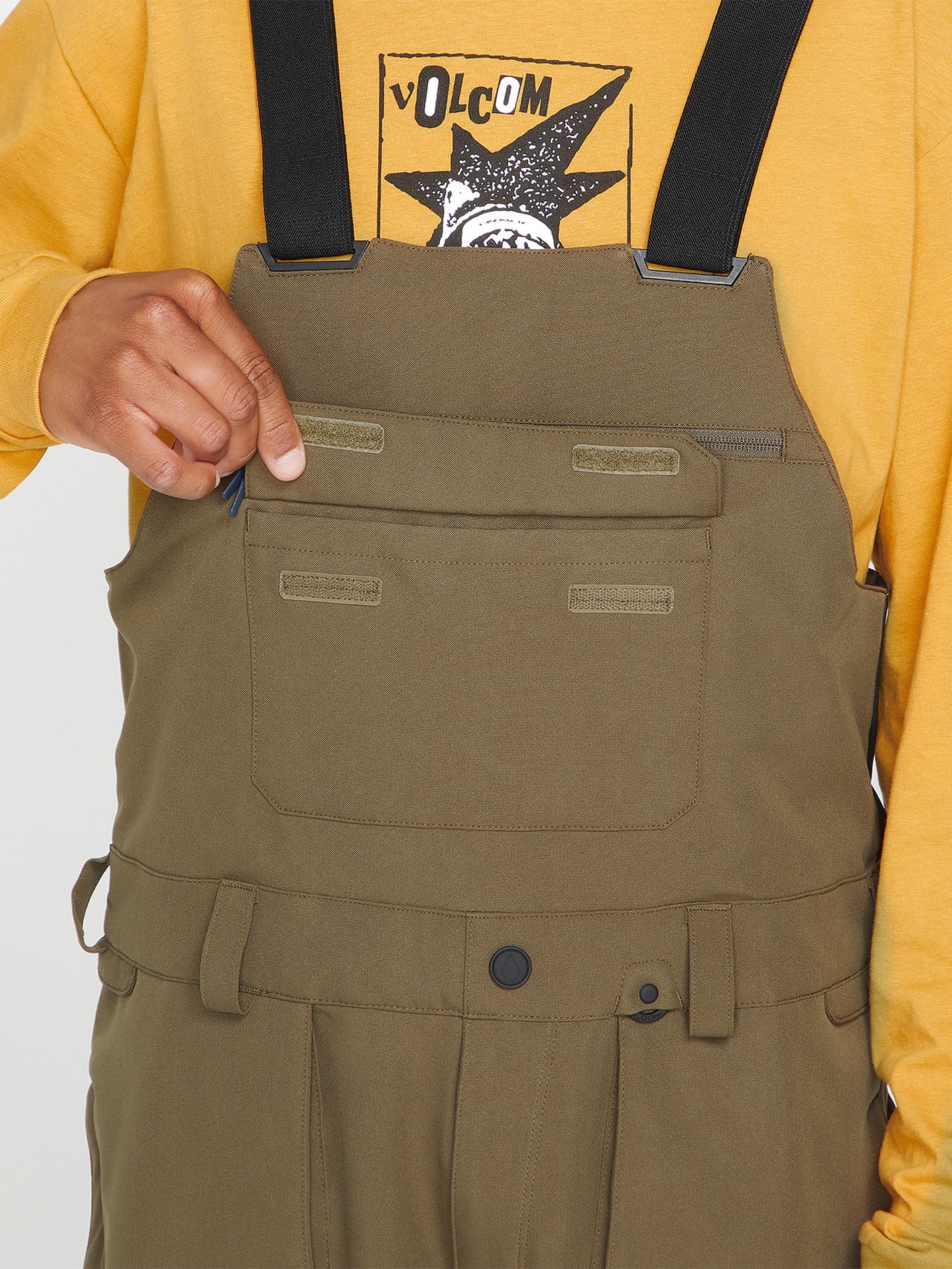 Roan Bib Overall - Dark Teak - Image 7