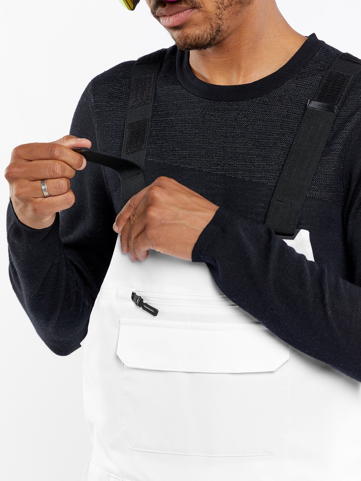 Roan Latzhose Overall - WHITE - Image 4
