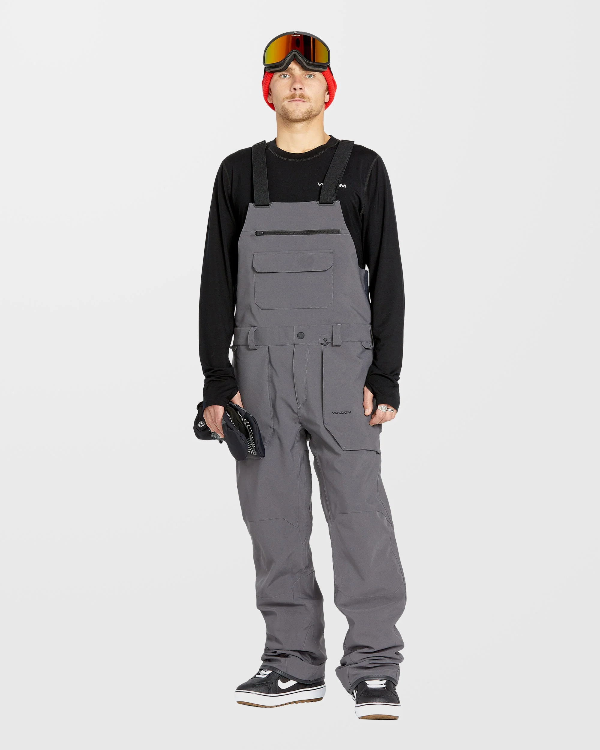 Roan Bib Latzhose - Charcoal - Image 3