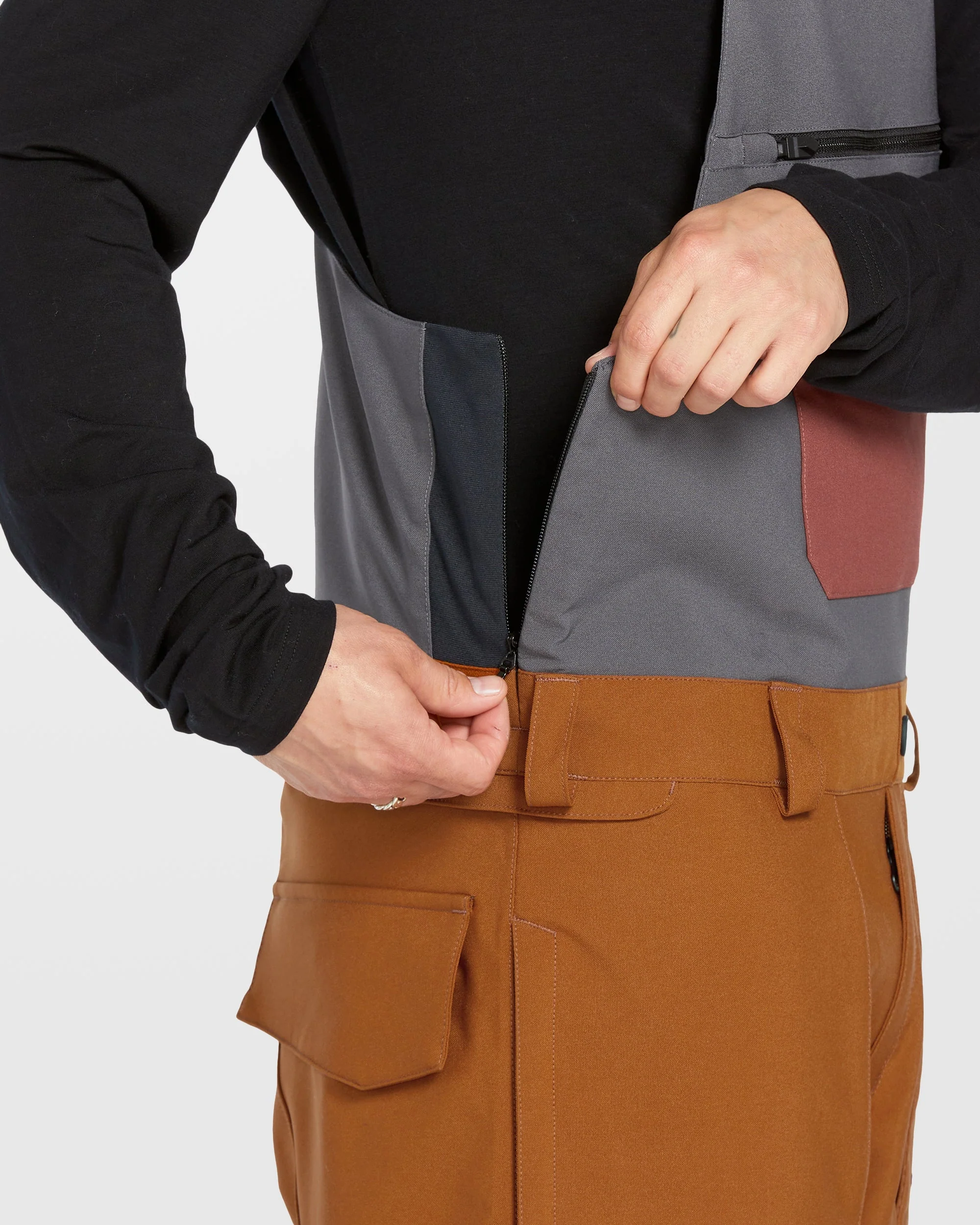 Roan Bib Latzhose - Caramel - Image 7