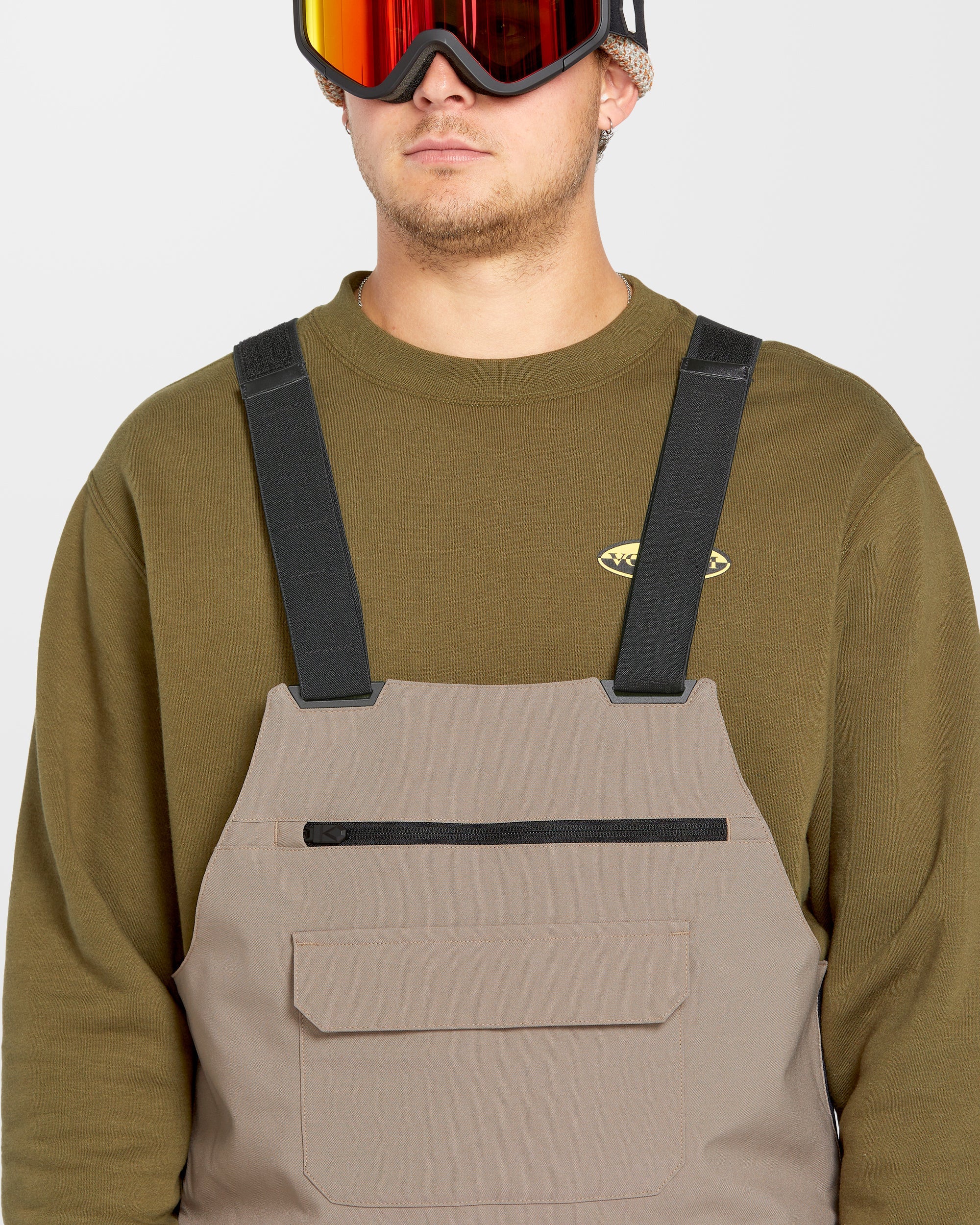 Roan Bib Latzhose - Chestnut Brown - Image 5