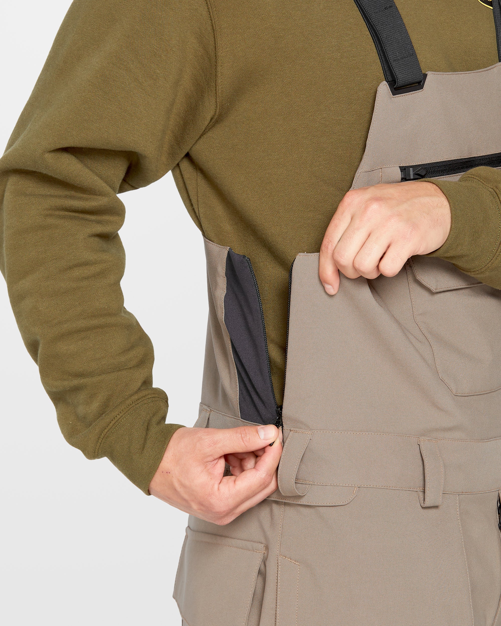 Roan Bib Latzhose - Chestnut Brown - Image 7