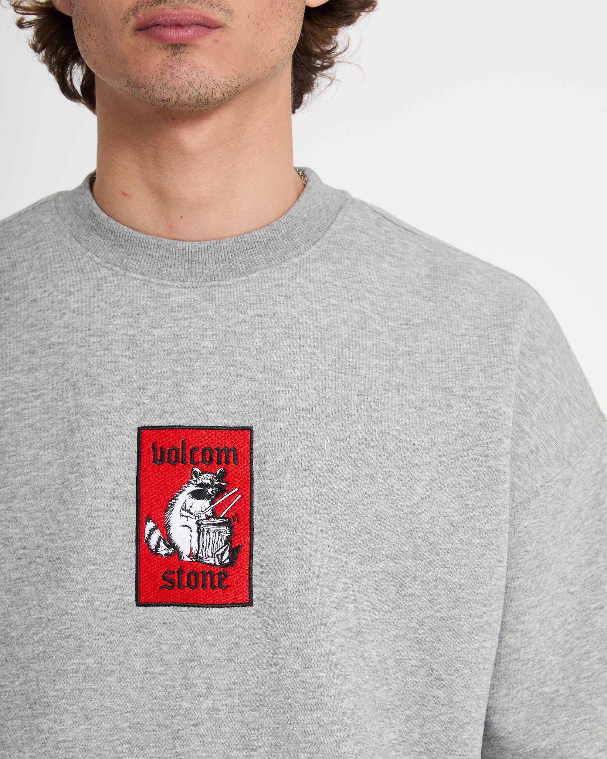 Rockout Sweatshirt - Heather Grey - Image 4