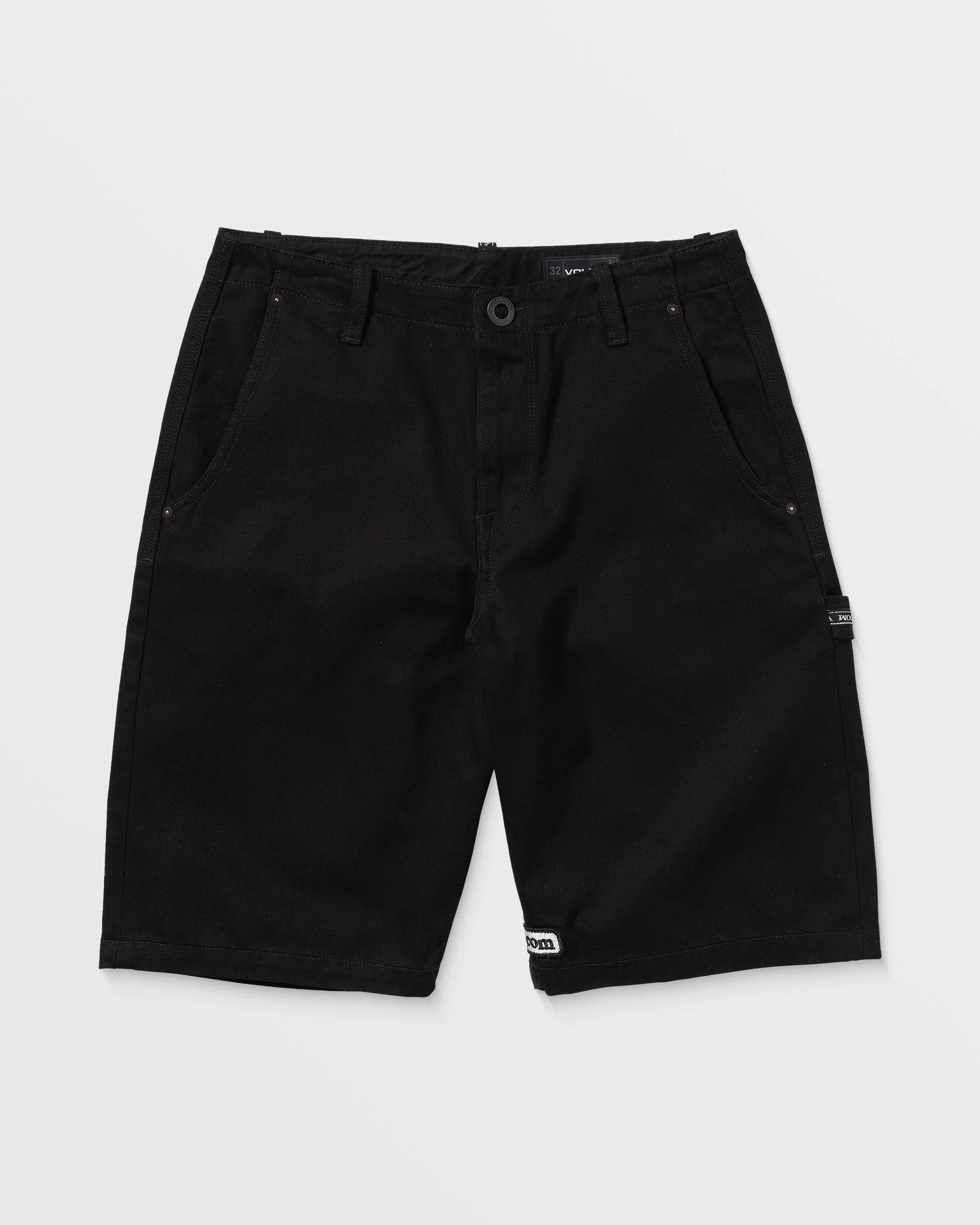 Sawhorse Denim Shorts - BLACK - Image 8
