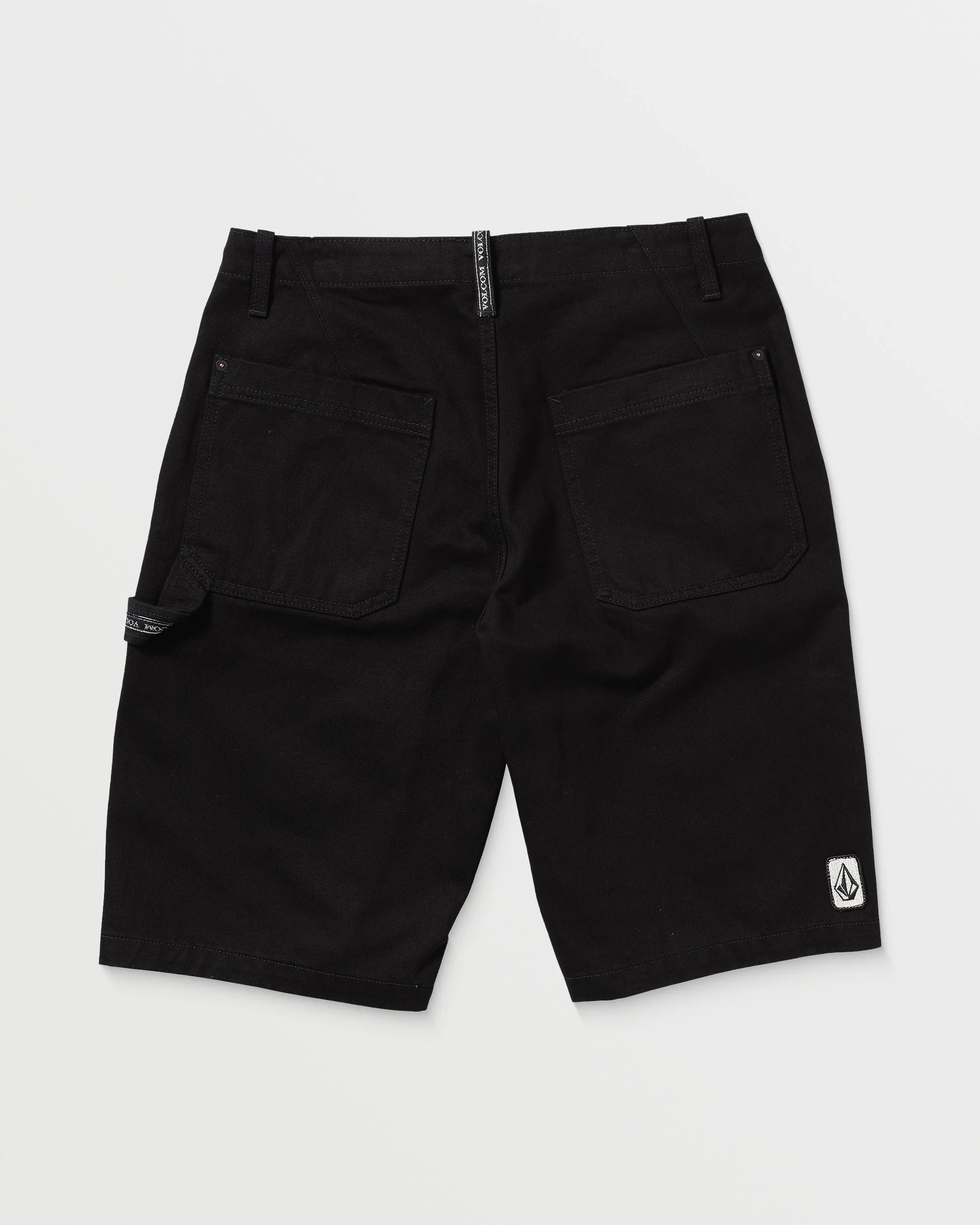 Sawhorse Denim Shorts - BLACK - Image 9