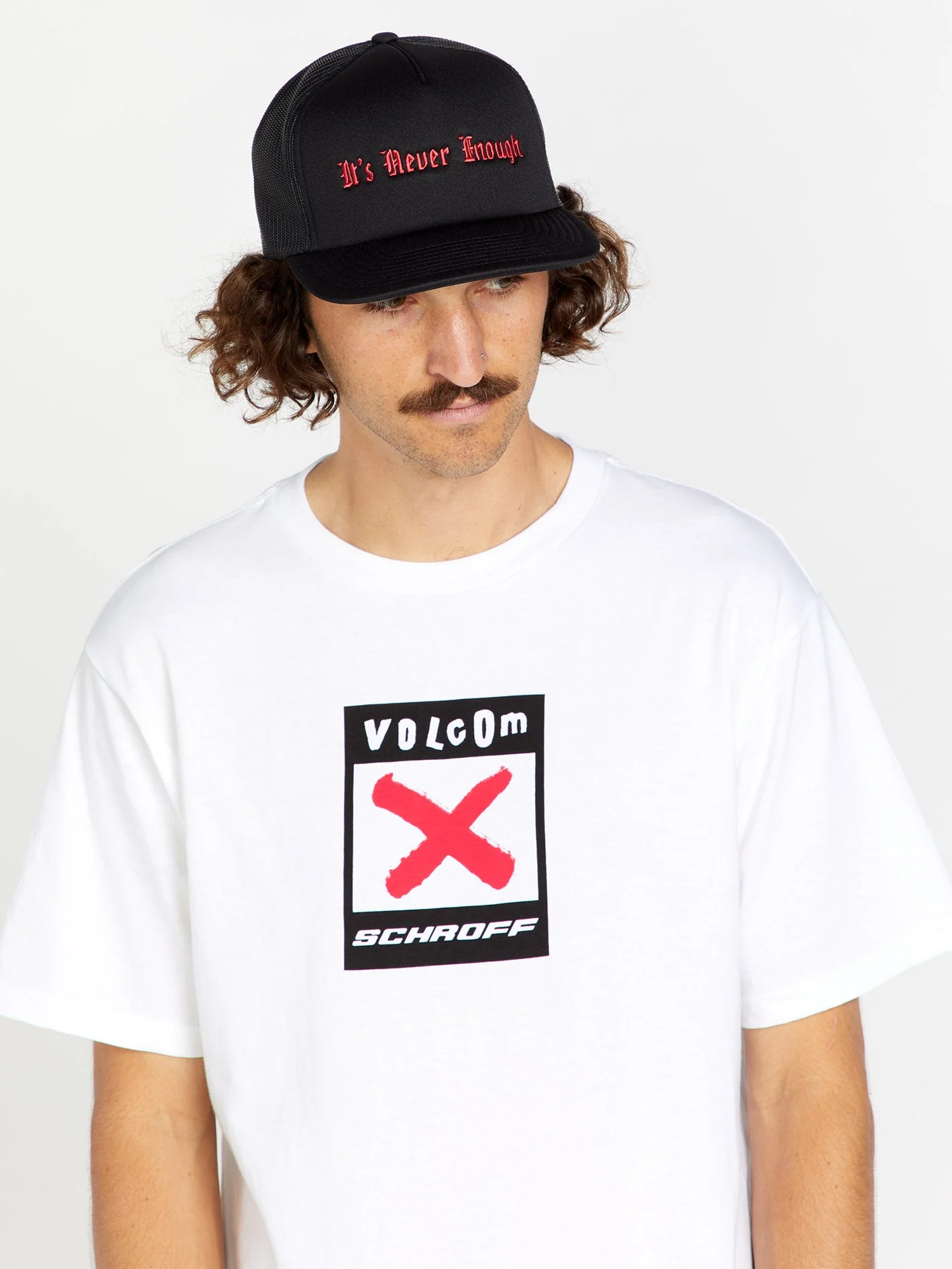 Schroff X Volcom Chesse Kappe - Black - Image 2