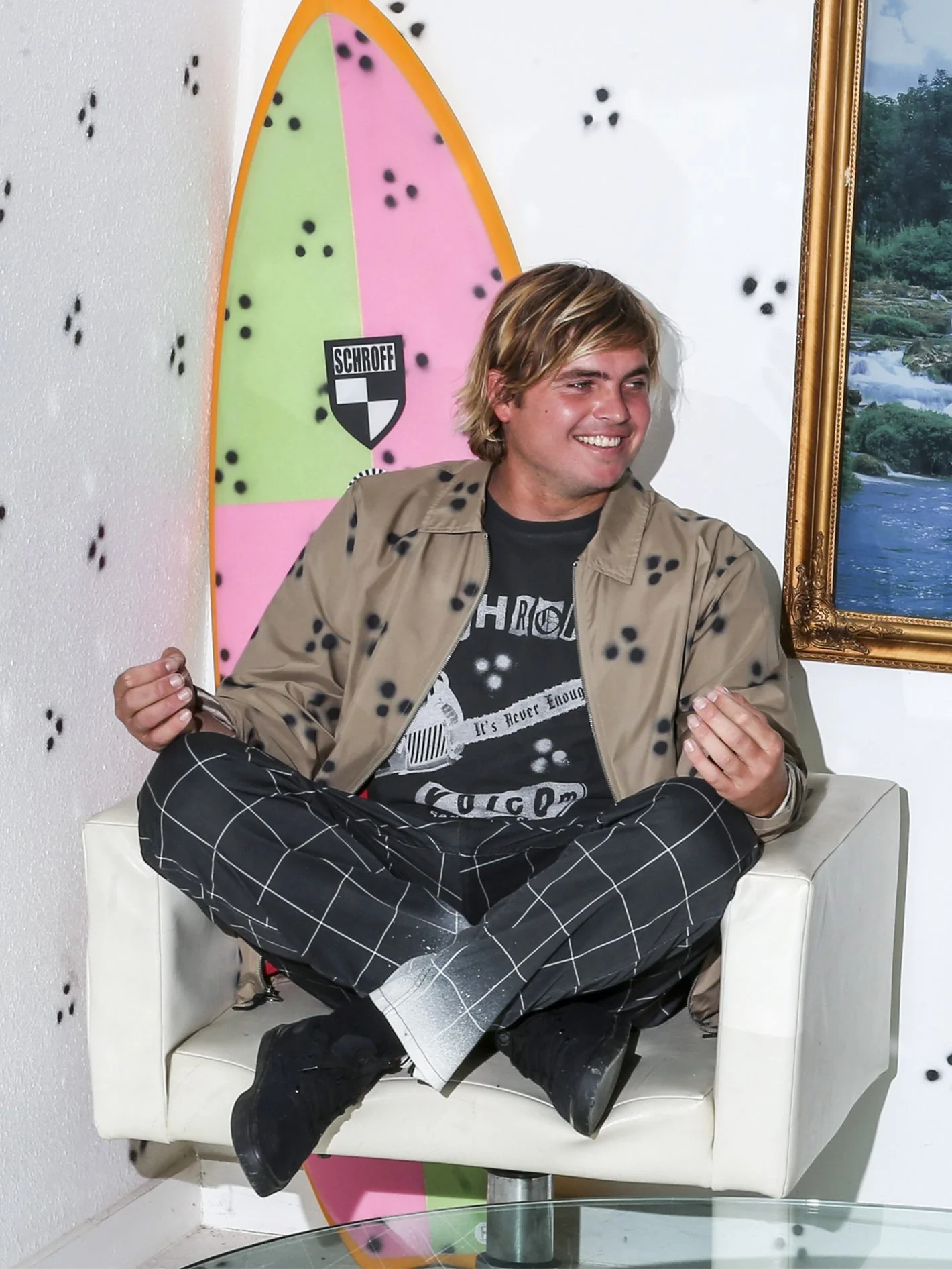 Schroff X Volcom Hose - Black - Image 2