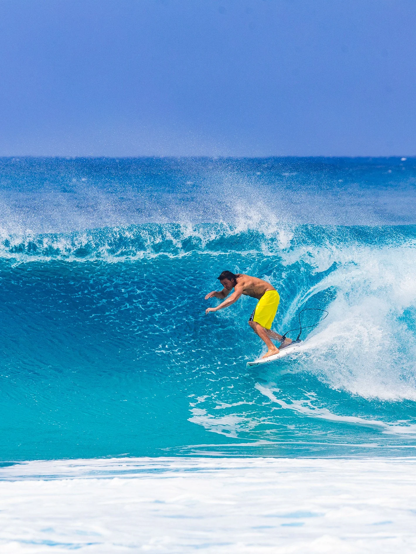 Schroff X Volcom Liberators 20" Boardshort - Blazing Yellow - Image 4