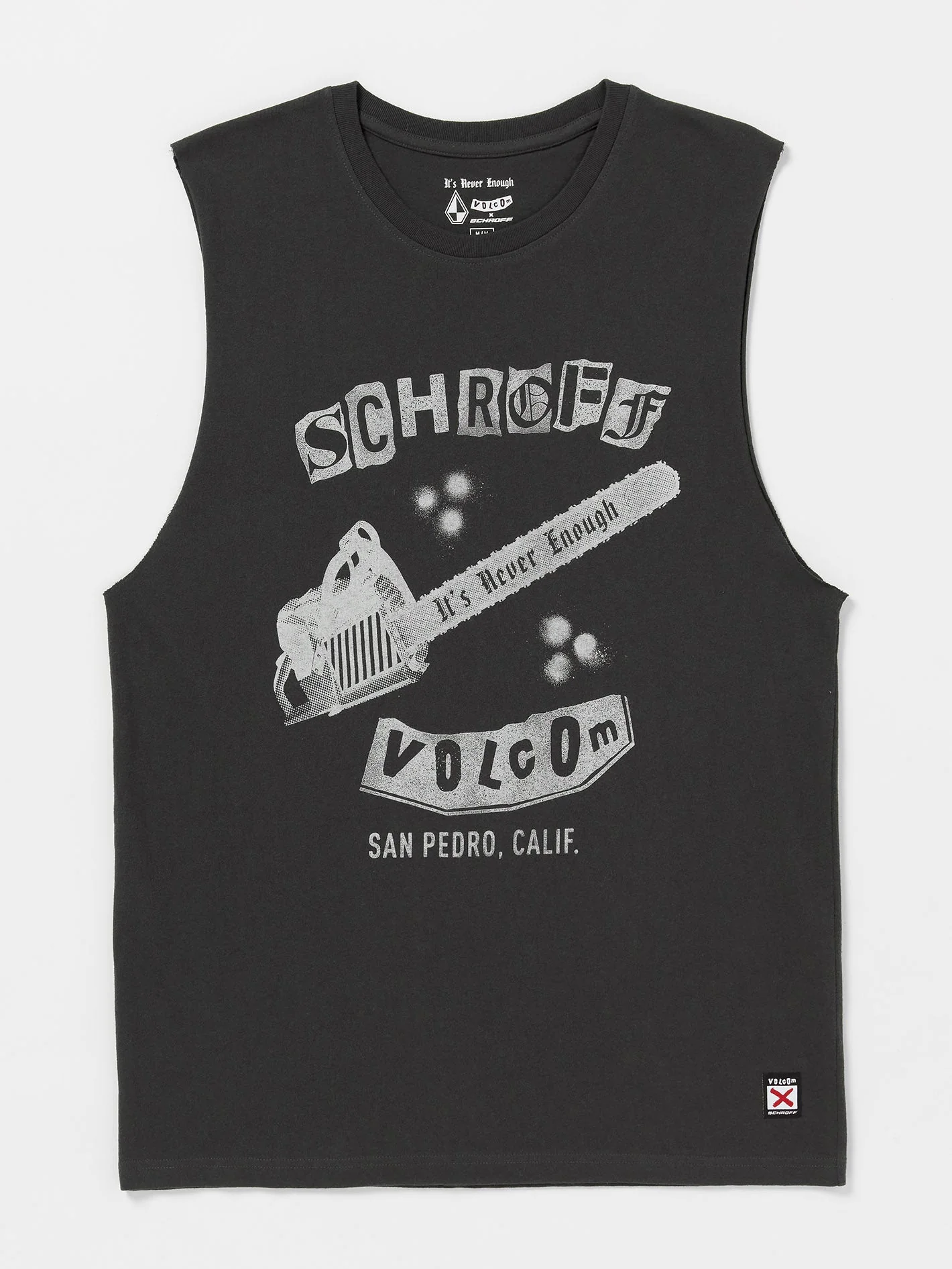 Schroff X Volcom Ärmelloses T-Shirt - Stealth