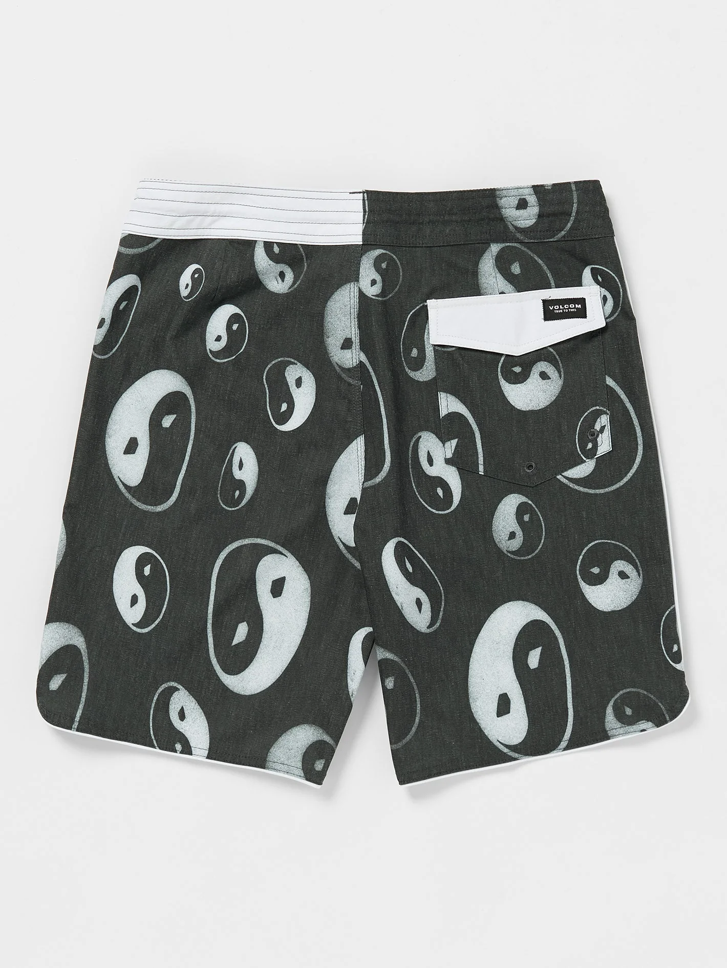 Sense Scallop Stoney 19" Boardshort - Black - Image 2