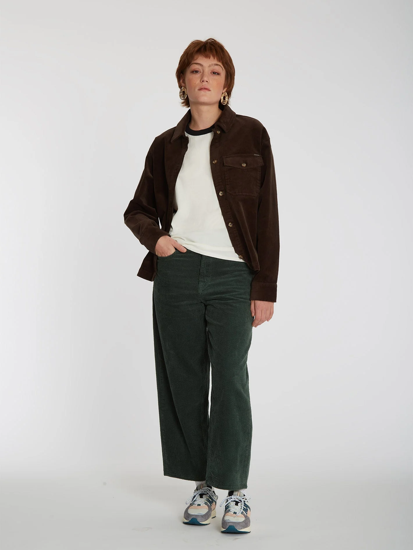 Sha Lala Shacket Over-shirt - ESPRESSO - Image 3