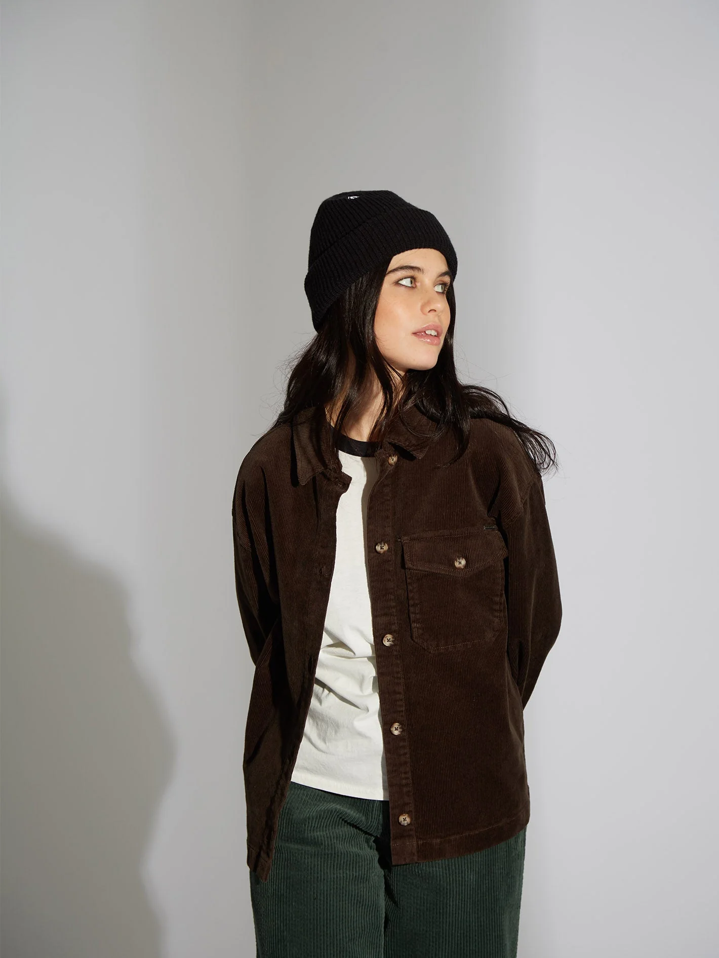 Sha Lala Shacket Over-shirt - ESPRESSO - Image 7